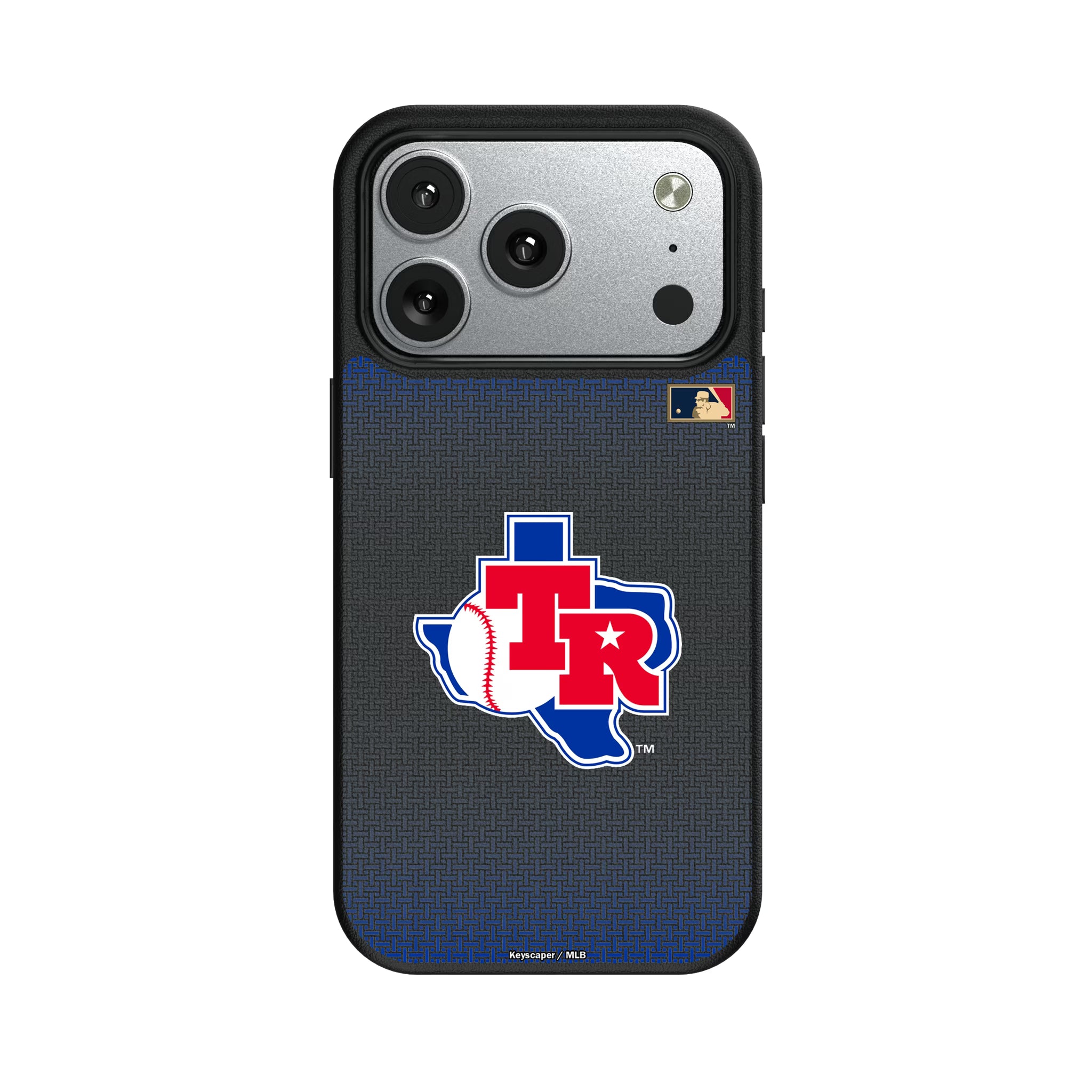 Texas Rangers 1981-1983 - Cooperstown Collection Linen iPhone MagSafe Compatible Phone Case for Apple iPhone#Device_iPhone 17 Pro