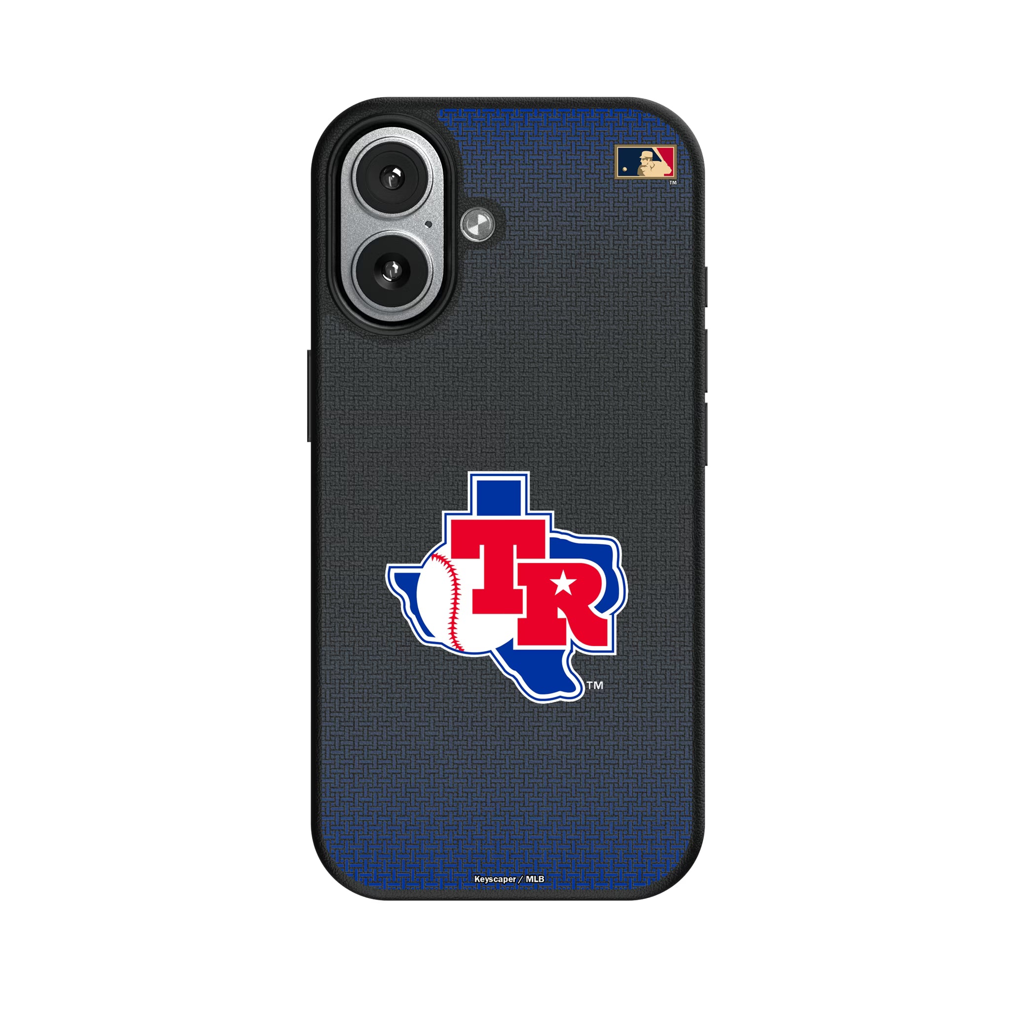 Texas Rangers 1981-1983 - Cooperstown Collection Linen iPhone MagSafe Compatible Phone Case for Apple iPhone#Device_iPhone 17