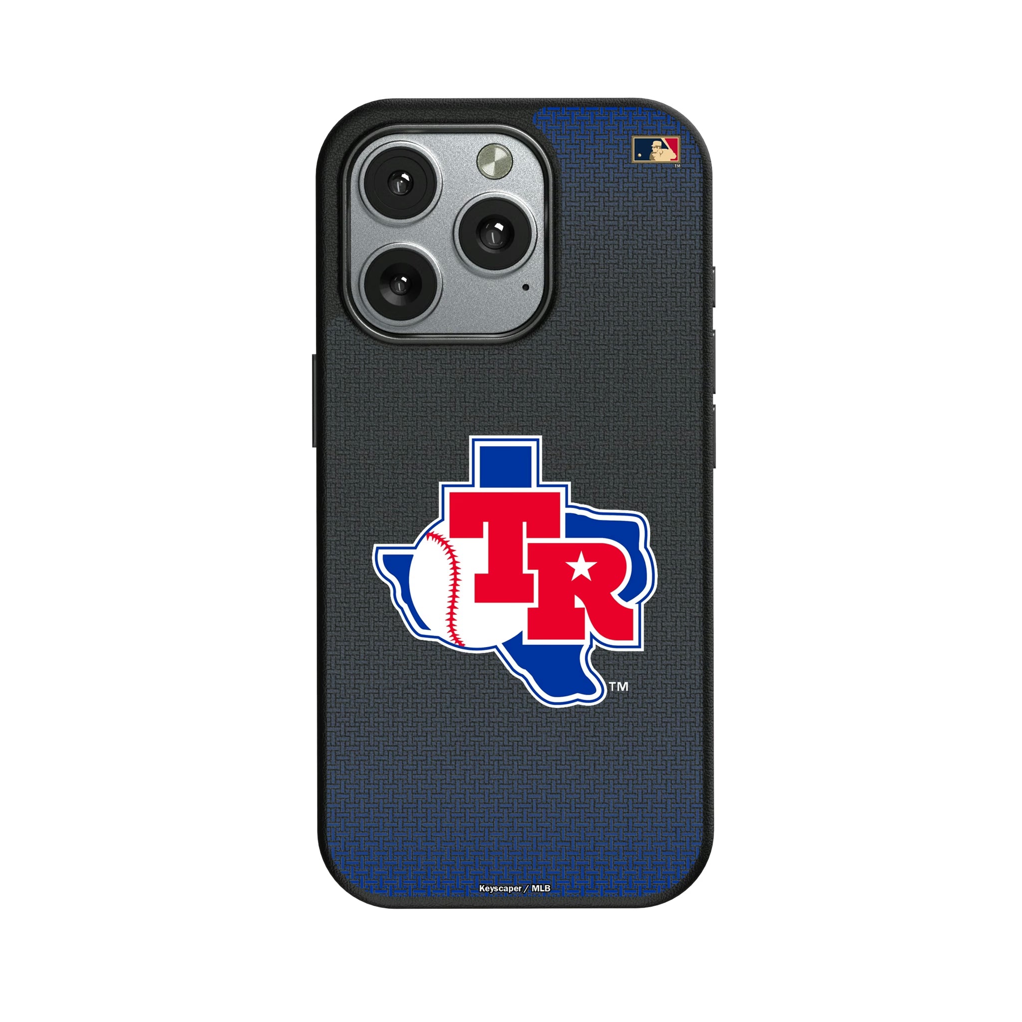 Texas Rangers 1981-1983 - Cooperstown Collection Linen iPhone MagSafe Compatible Phone Case for Apple iPhone