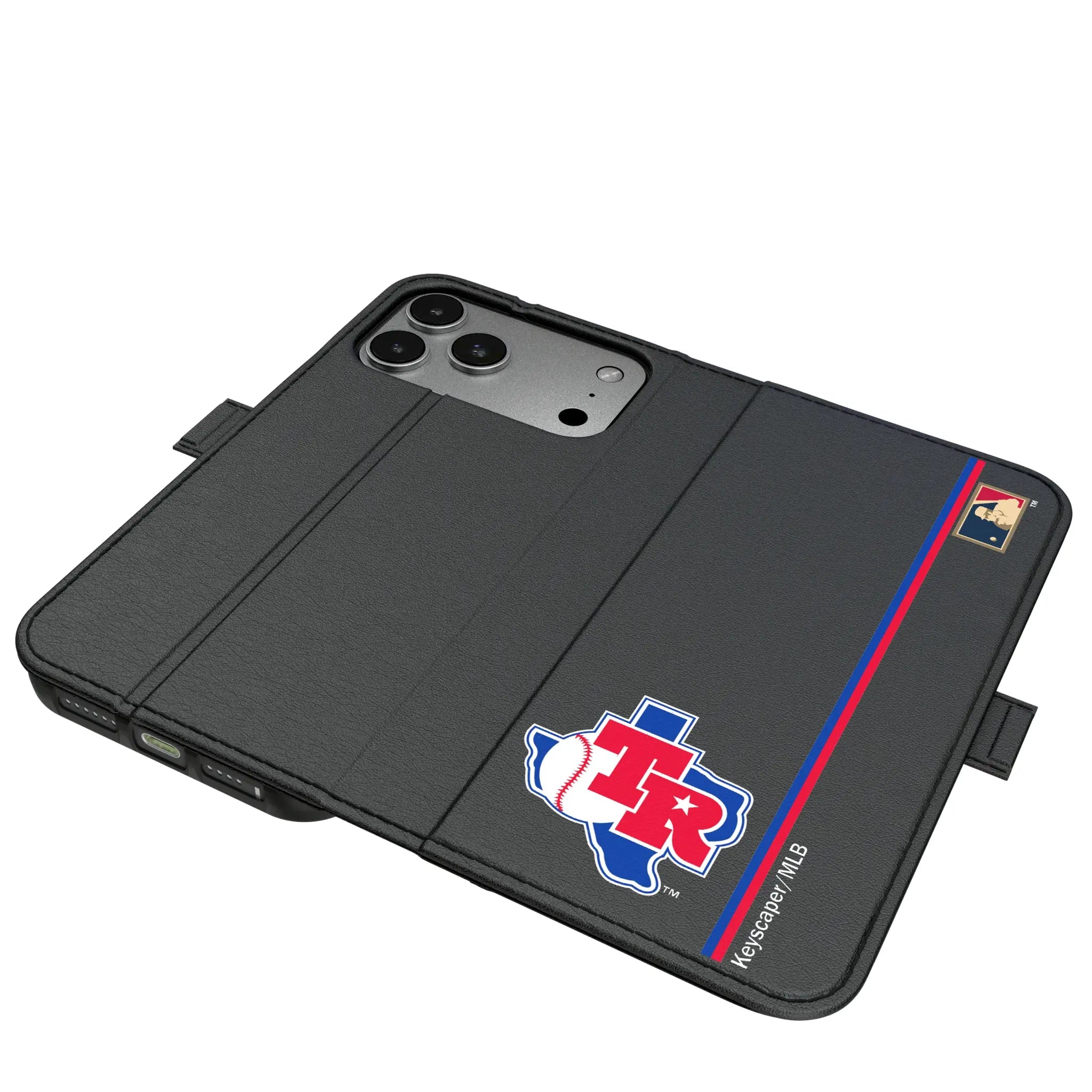 Texas Rangers 1981-1983 - Cooperstown Collection Sidebar iPhone Folio Phone Case for Apple iPhone#Device_iPhone 17 Pro Max