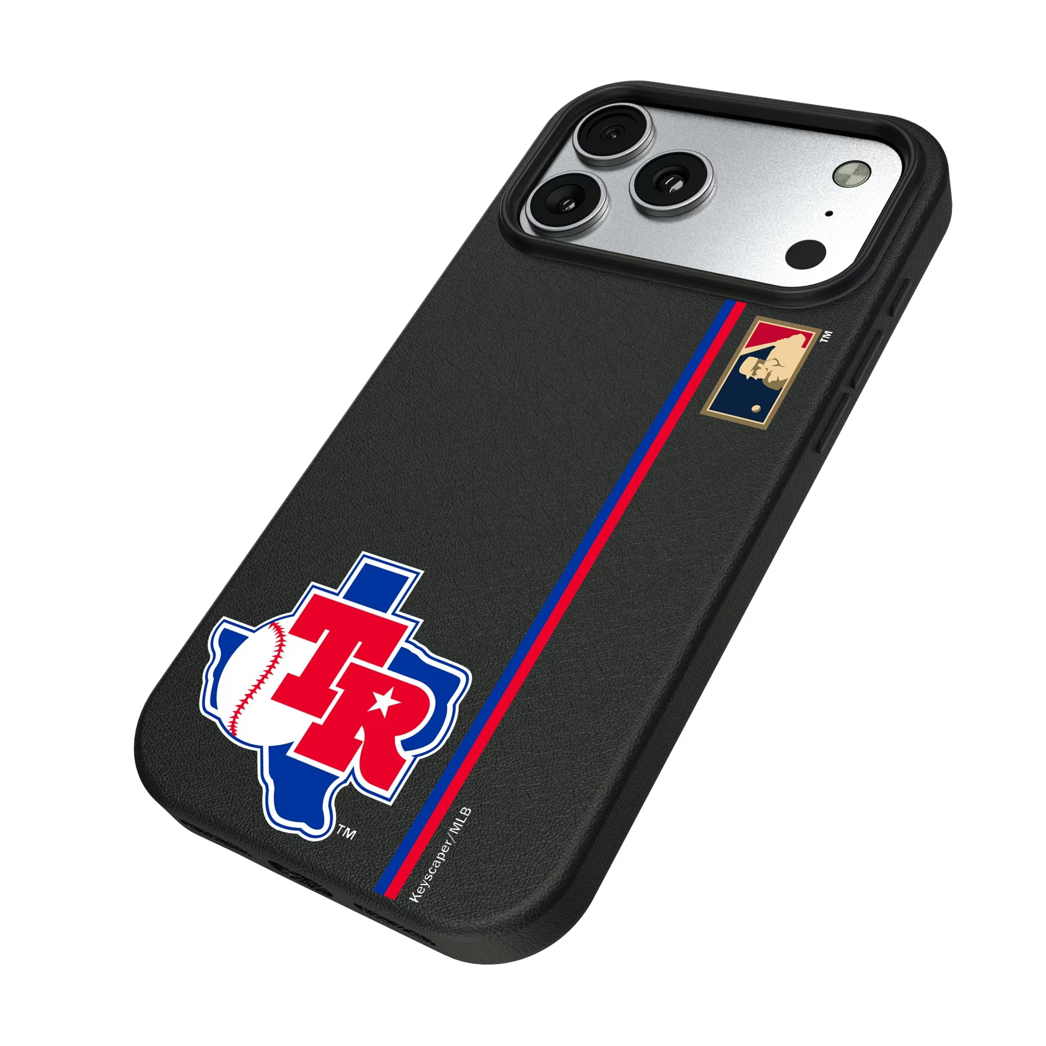 Texas Rangers 1981-1983 - Cooperstown Collection Sidebar iPhone MagSafe Compatible Phone Case for Apple iPhone - Isometric View#Device_iPhone 17 Pro Max