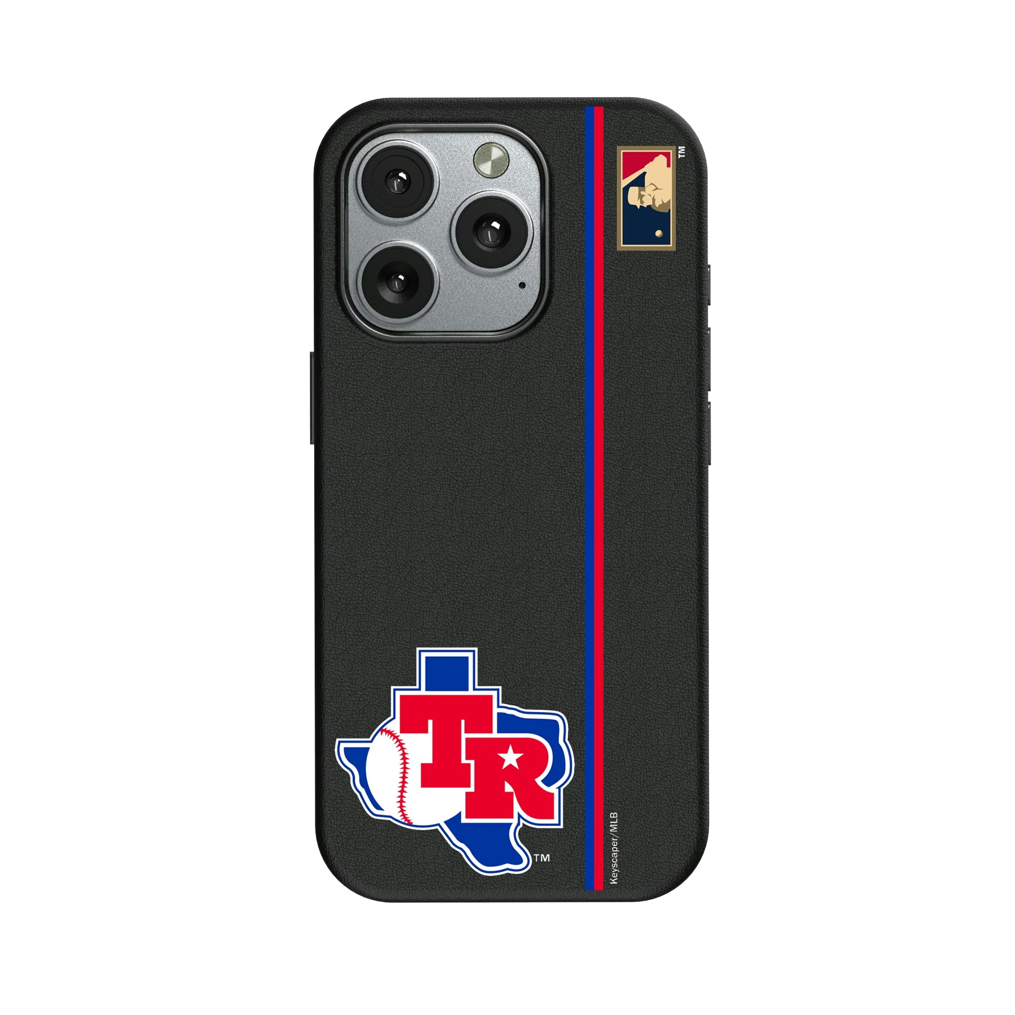 Texas Rangers 1981-1983 - Cooperstown Collection Sidebar iPhone MagSafe Compatible Phone Case for Apple iPhone