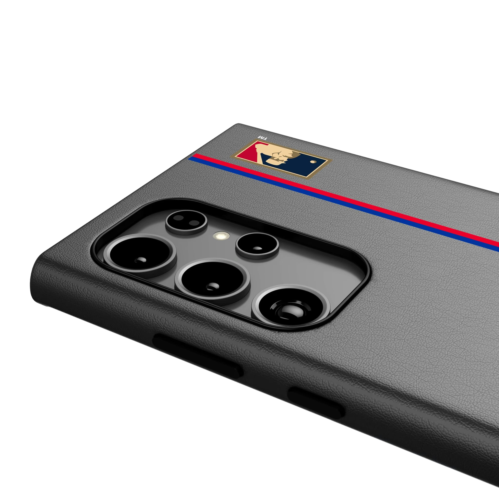 Texas Rangers 1981-1983 - Cooperstown Collection Sidebar Galaxy MagSafe Compatible Phone Case for Samsung Galaxy - Detail