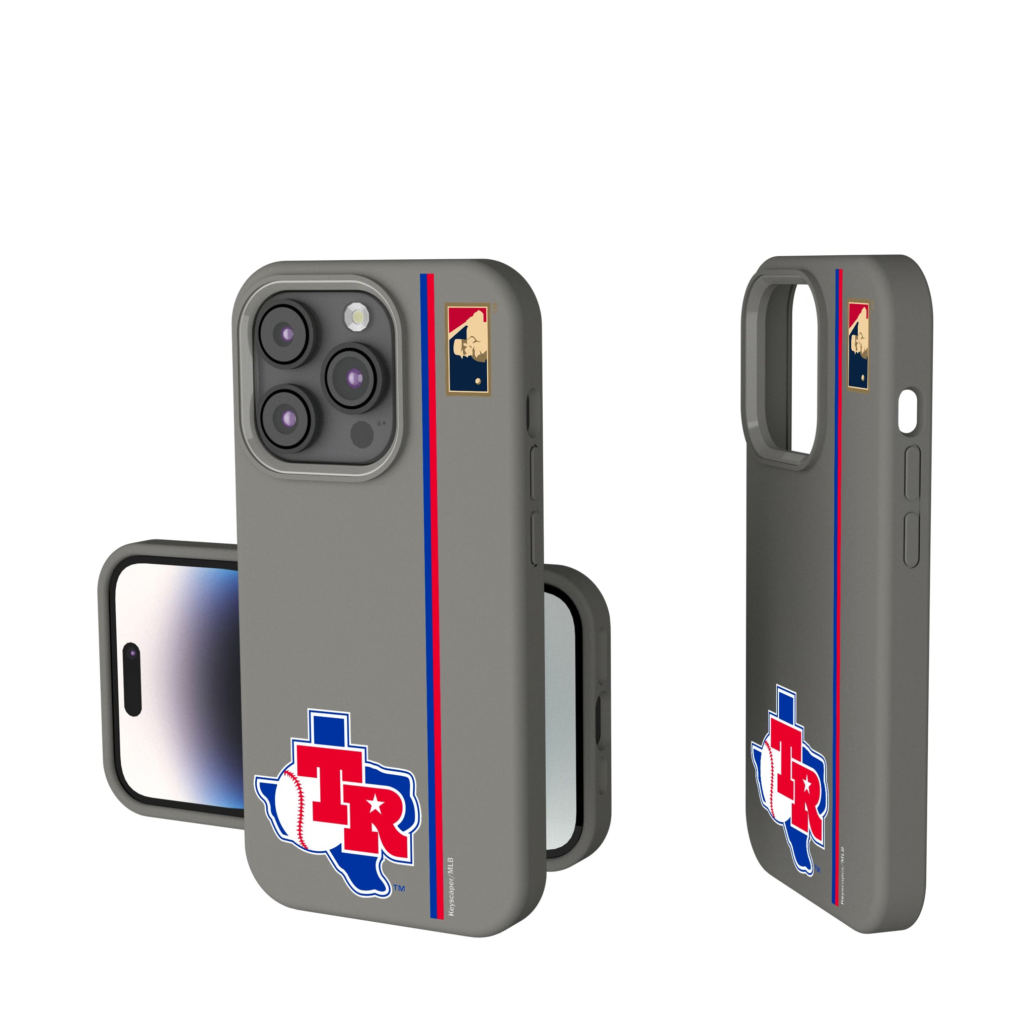 Texas Rangers 1981-1983 - Cooperstown Collection Sidebar iPhone Soft Touch Phone Case for Apple iPhone