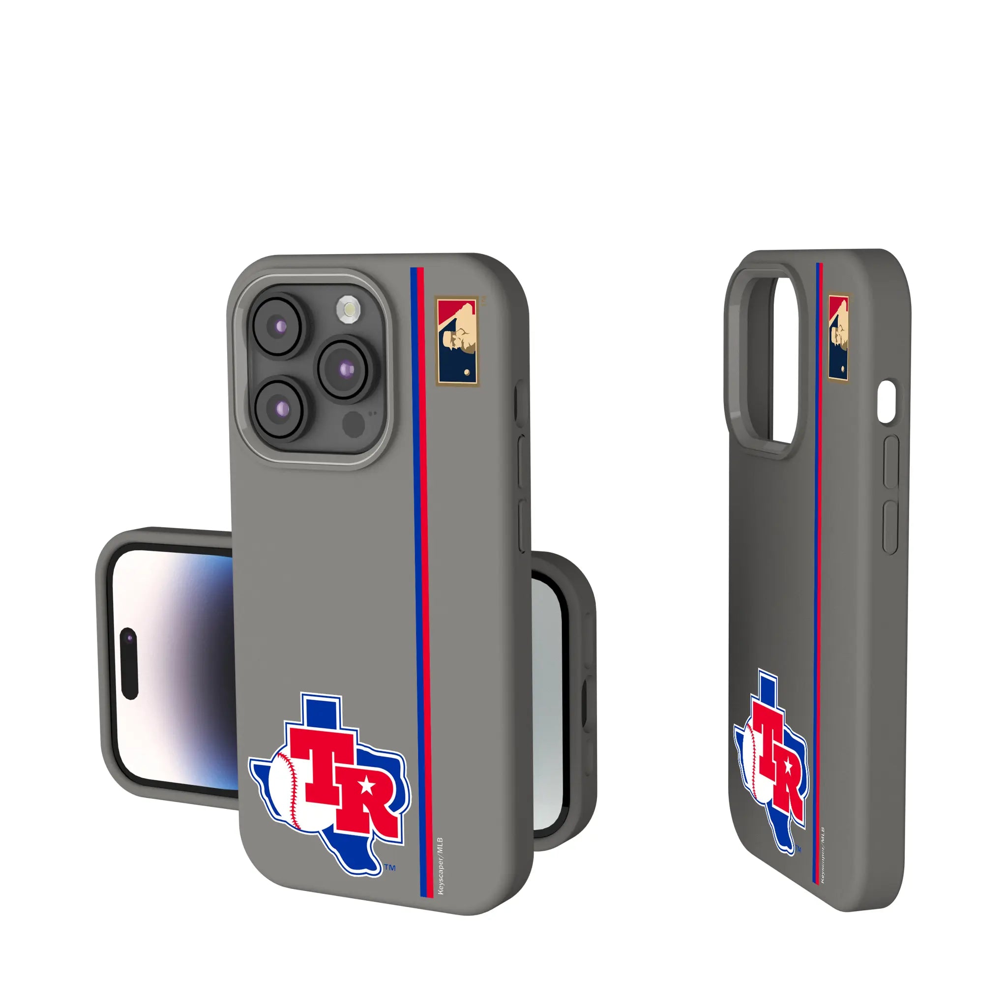 Texas Rangers 1981-1983 - Cooperstown Collection Sidebar iPhone Soft Touch Phone Case for Apple iPhone