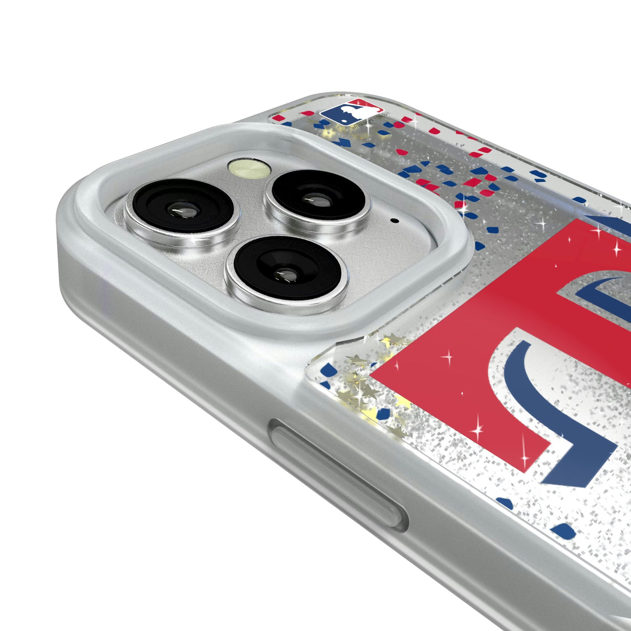 Texas Rangers Confetti iPhone Glitter Phone Case for Apple iPhone - Detail#Device_iPhone 16 Pro