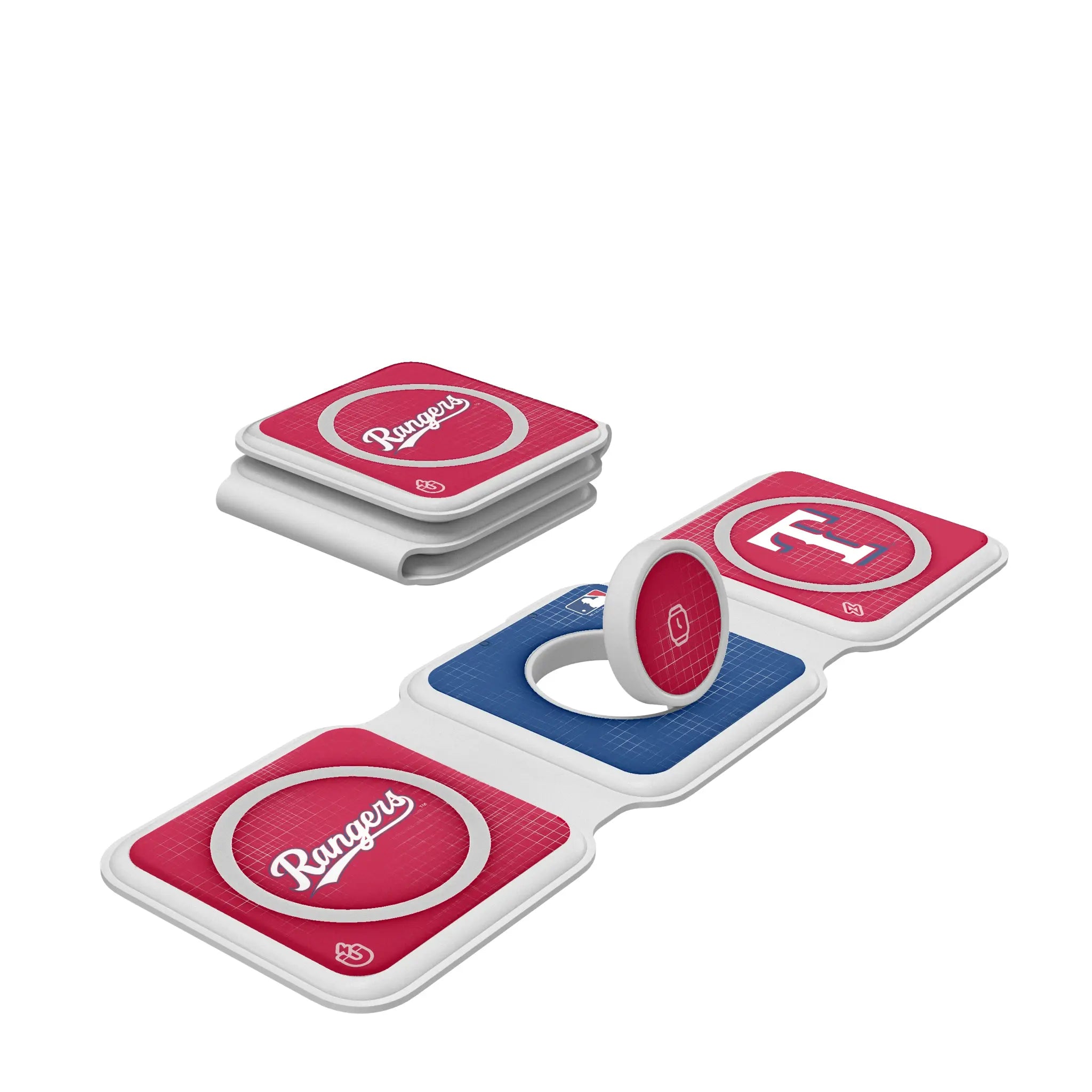 Texas Rangers Hatch Foldable 3 in 1 Charger