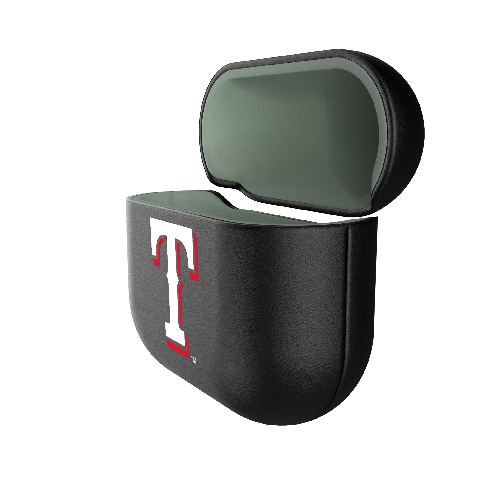 Texas Rangers Insignia AirPods AirPod Case Cover - Isometric View#Device_AirPods 4