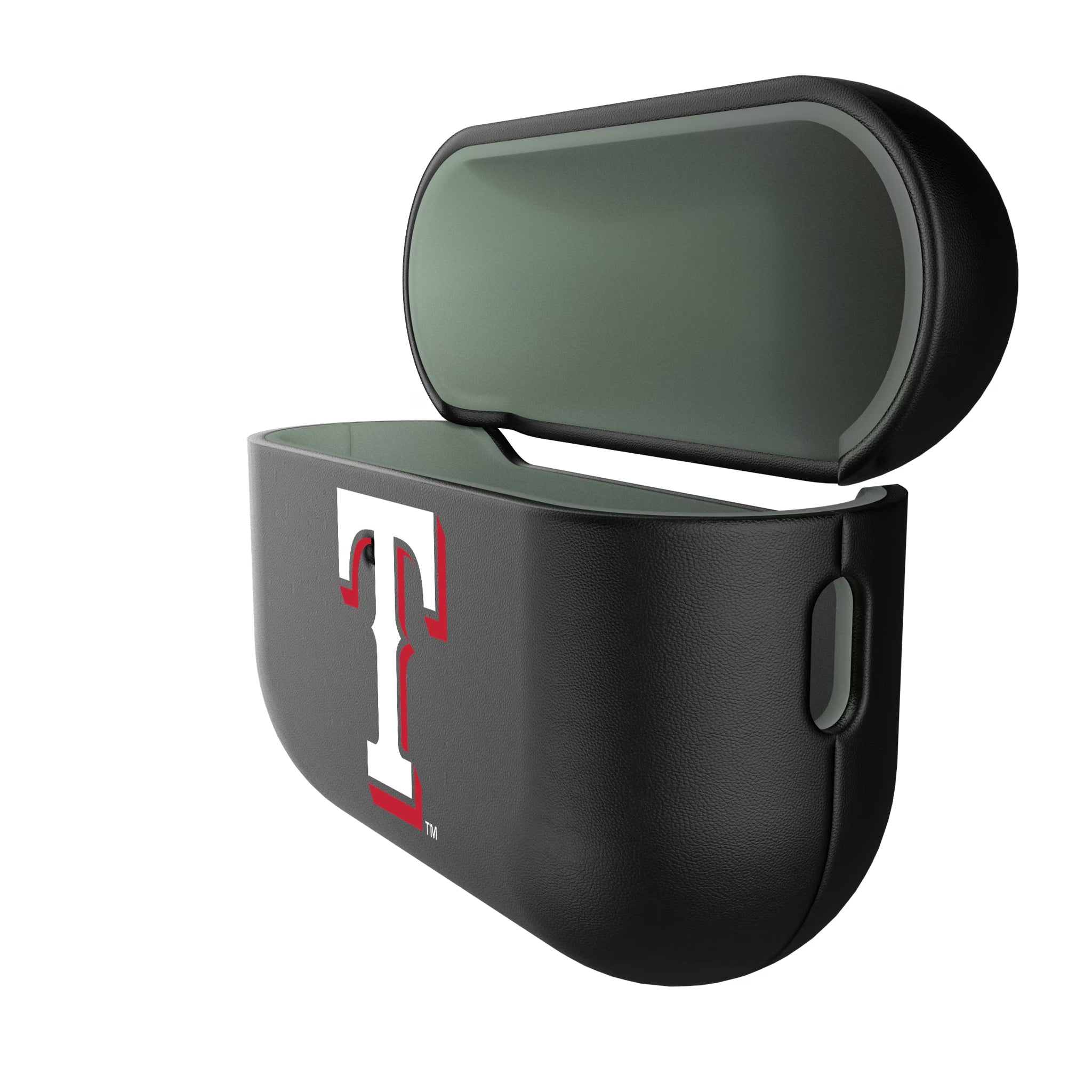 Texas Rangers Insignia AirPods AirPod Case Cover - Isometric View#Device_AirPods Pro 3