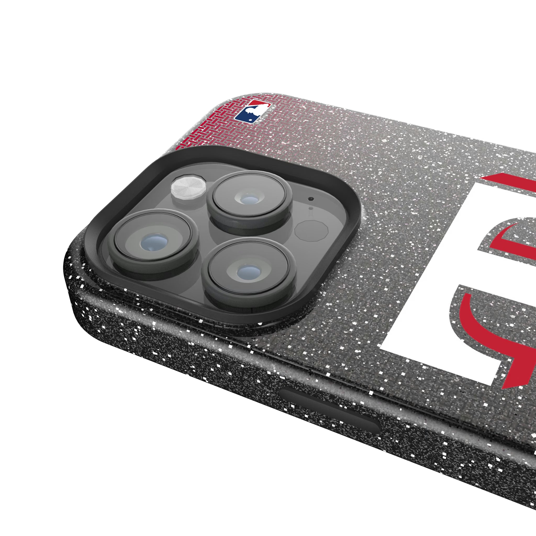 Texas Rangers Linen iPhone Bling Phone Case for Apple iPhone - Detail
