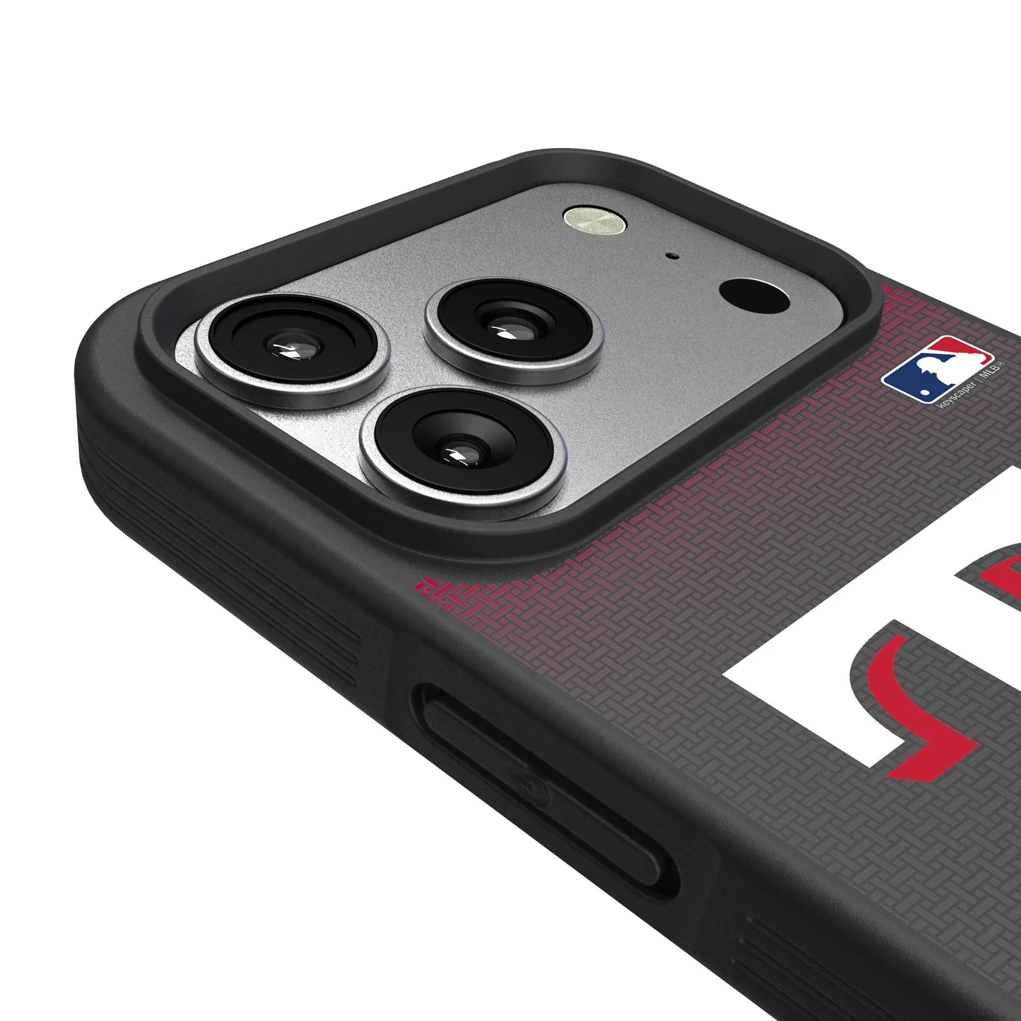Texas Rangers Linen iPhone Bump Phone Case for Apple iPhone - Detail#Device_iPhone 17 Pro