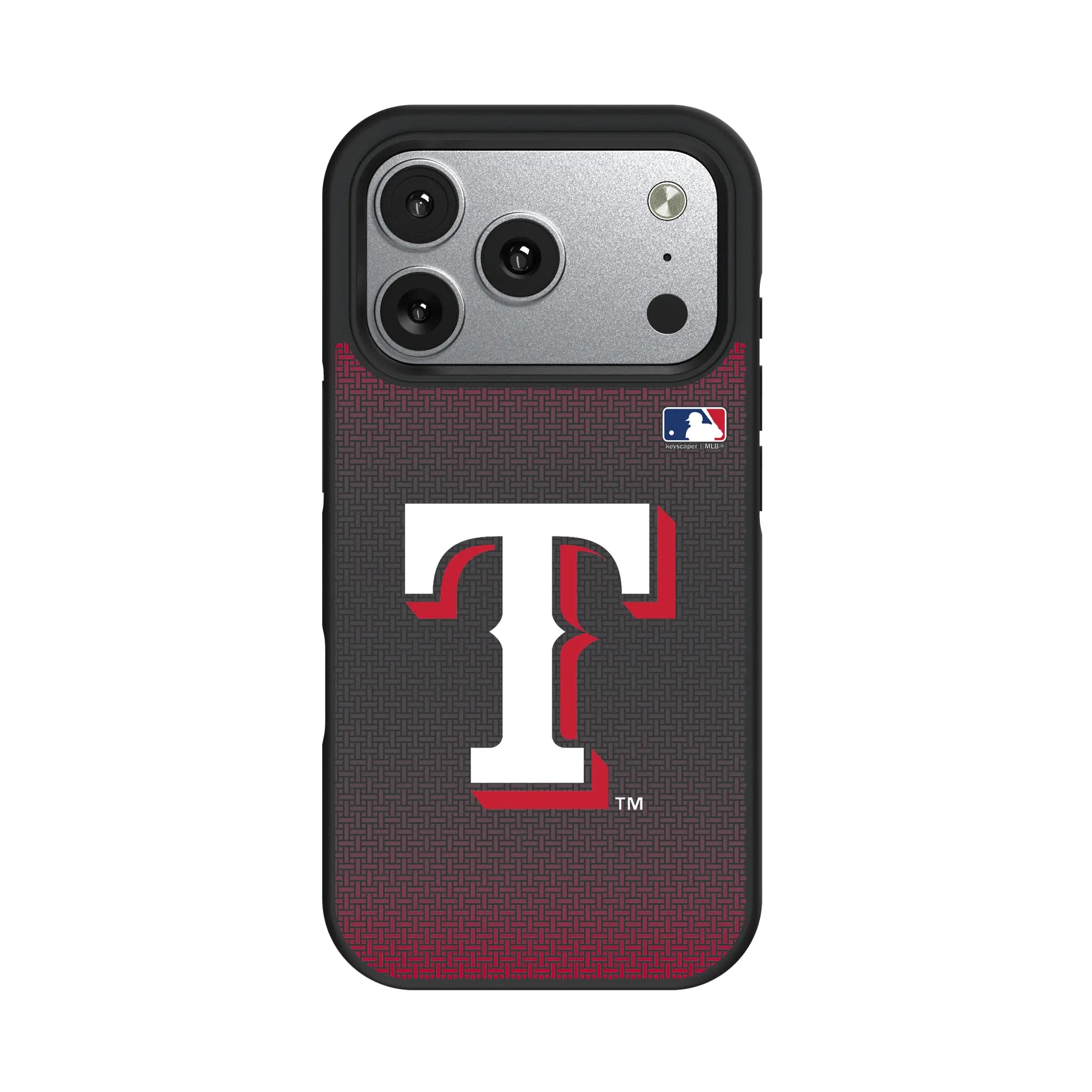 Texas Rangers Linen iPhone Bump Phone Case for Apple iPhone#Device_iPhone 17 Pro