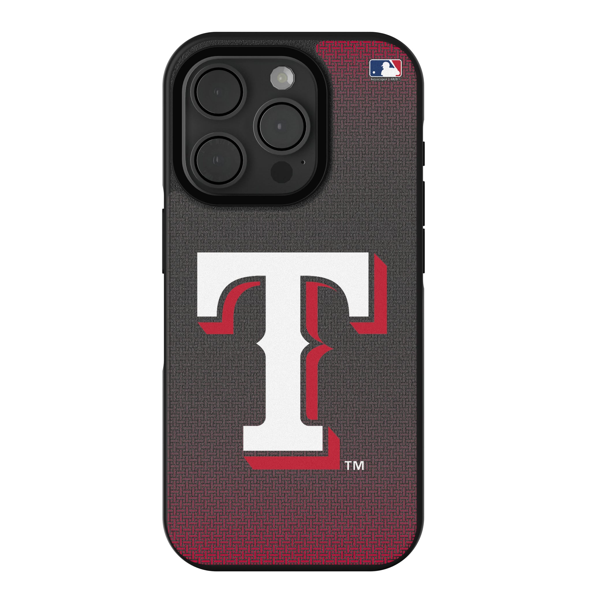 Texas Rangers Linen iPhone Bump Phone Case for Apple iPhone