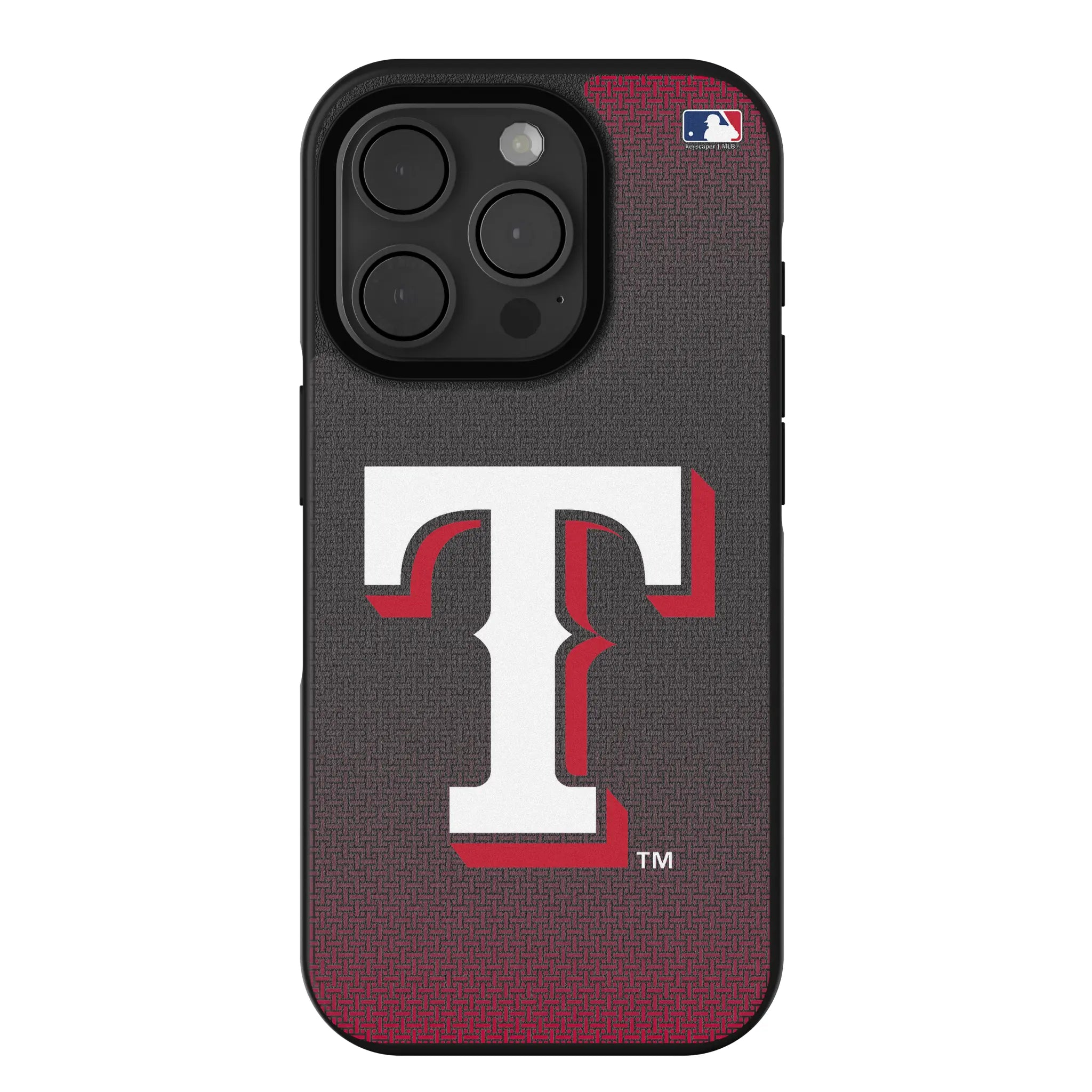 Texas Rangers Linen iPhone Bump Phone Case for Apple iPhone