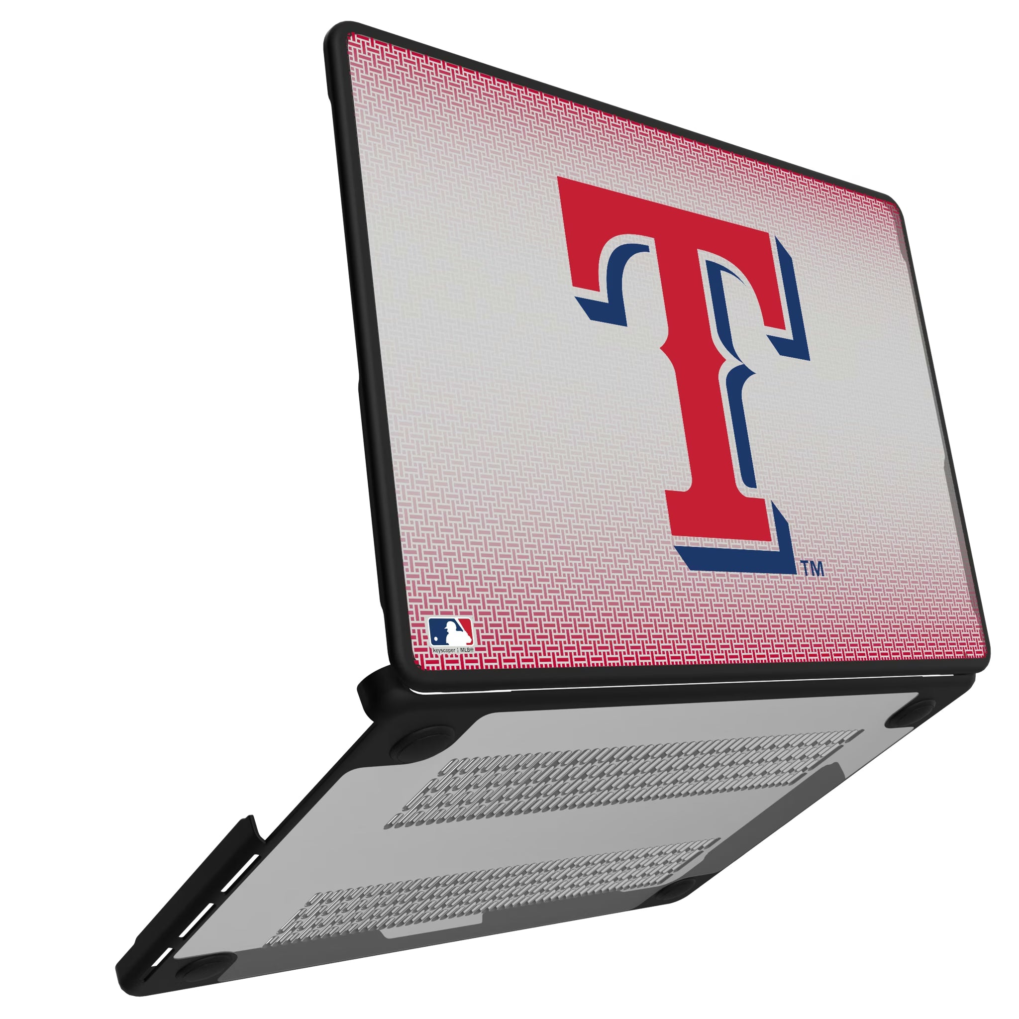 Texas Rangers Linen MacBook Laptop Case for Apple MacBook#Device_MacBook Pro (14-inch, 2021) / MacBook Pro (14-inch, 2023) / MacBook Pro (14-inch, 2024)