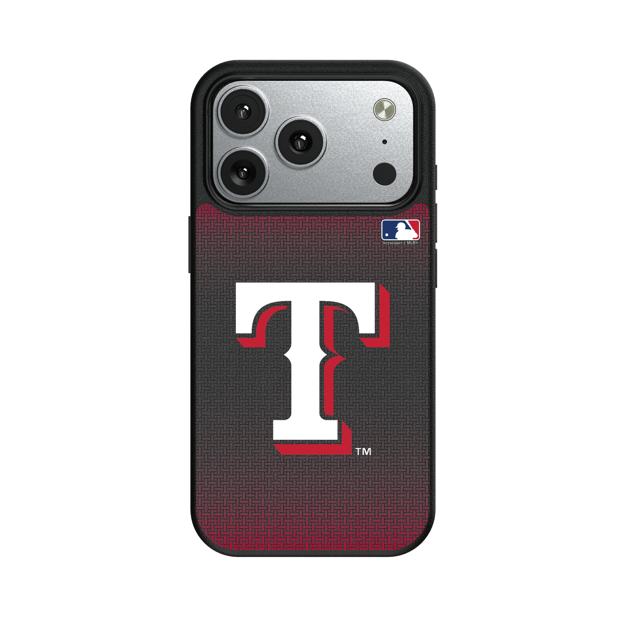 Texas Rangers Linen iPhone MagSafe Compatible Phone Case for Apple iPhone#Device_iPhone 17 Pro