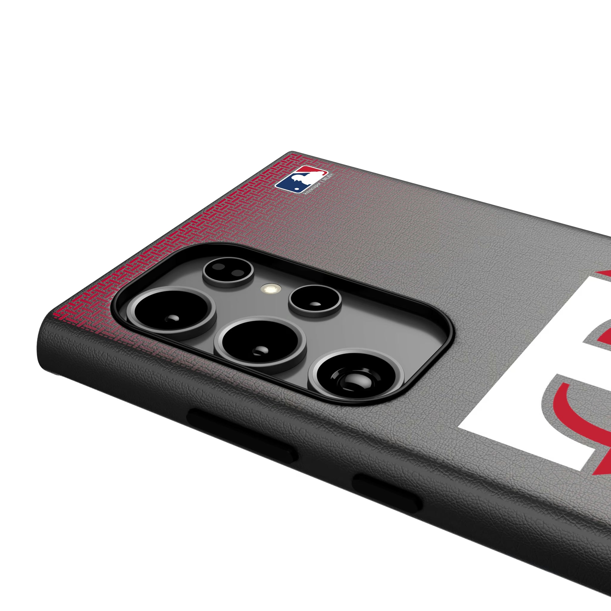 Texas Rangers Linen Galaxy MagSafe Compatible Phone Case for Samsung Galaxy - Detail