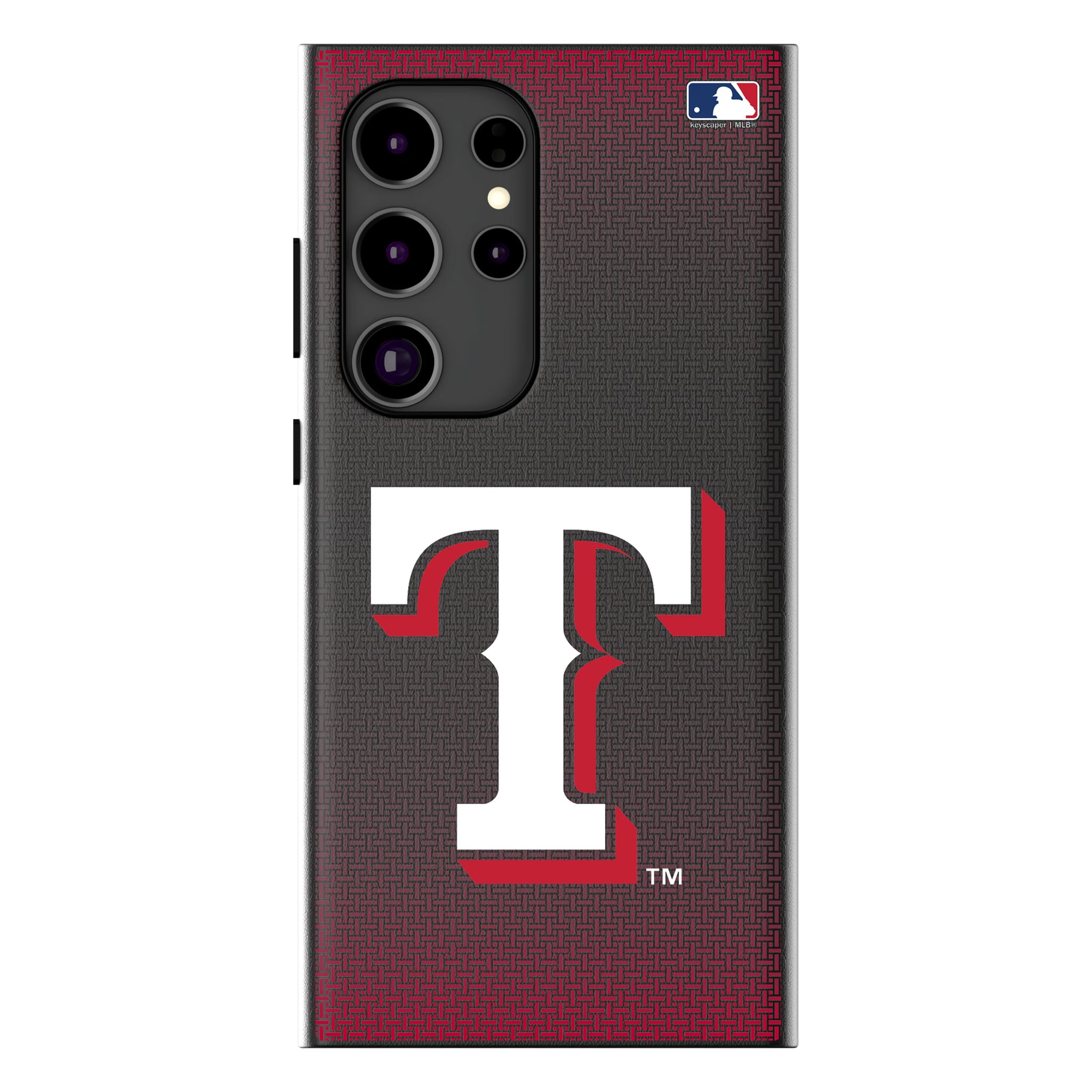 Texas Rangers Linen Galaxy MagSafe Compatible Phone Case for Samsung Galaxy