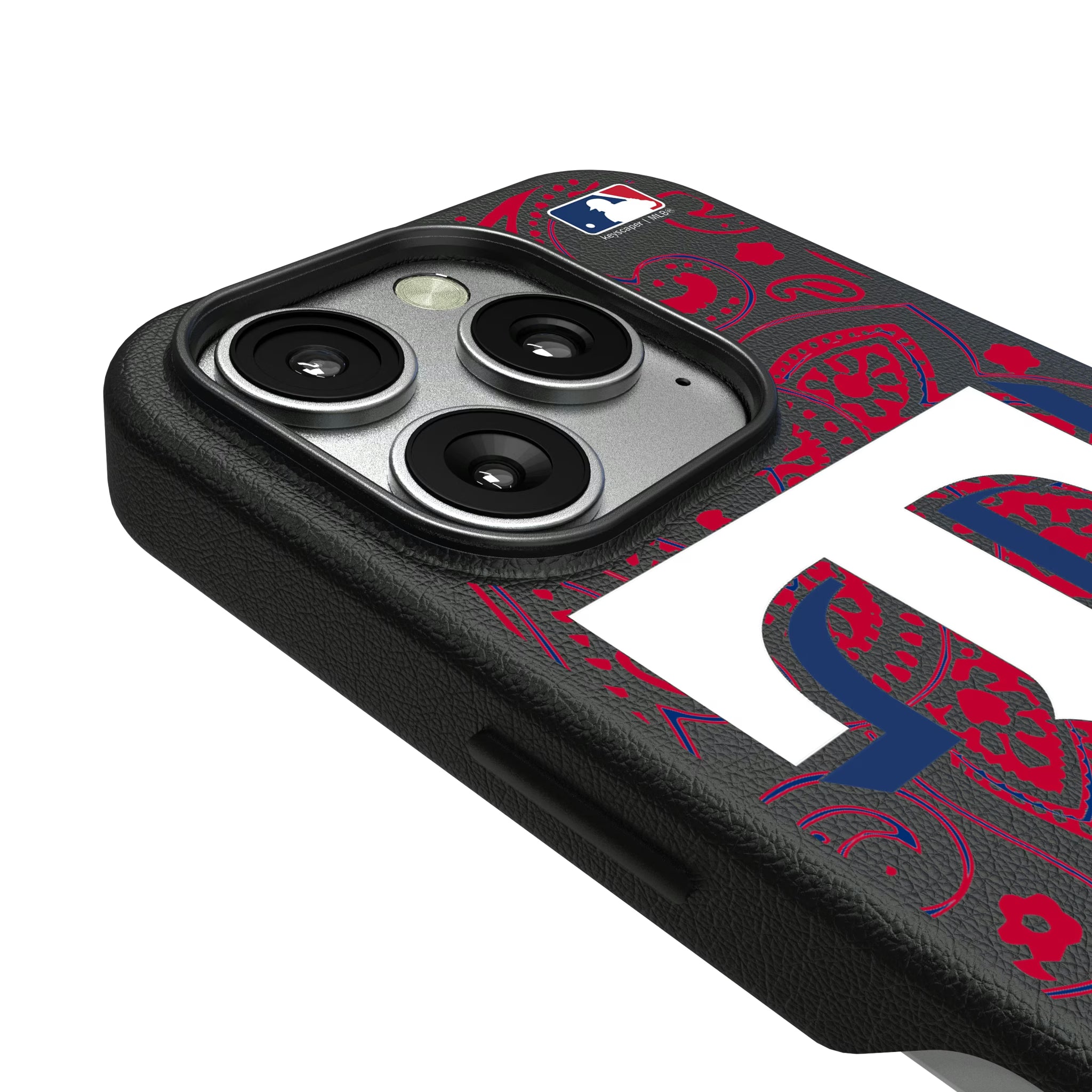 Texas Rangers Paisley iPhone MagSafe Compatible Phone Case for Apple iPhone - Detail