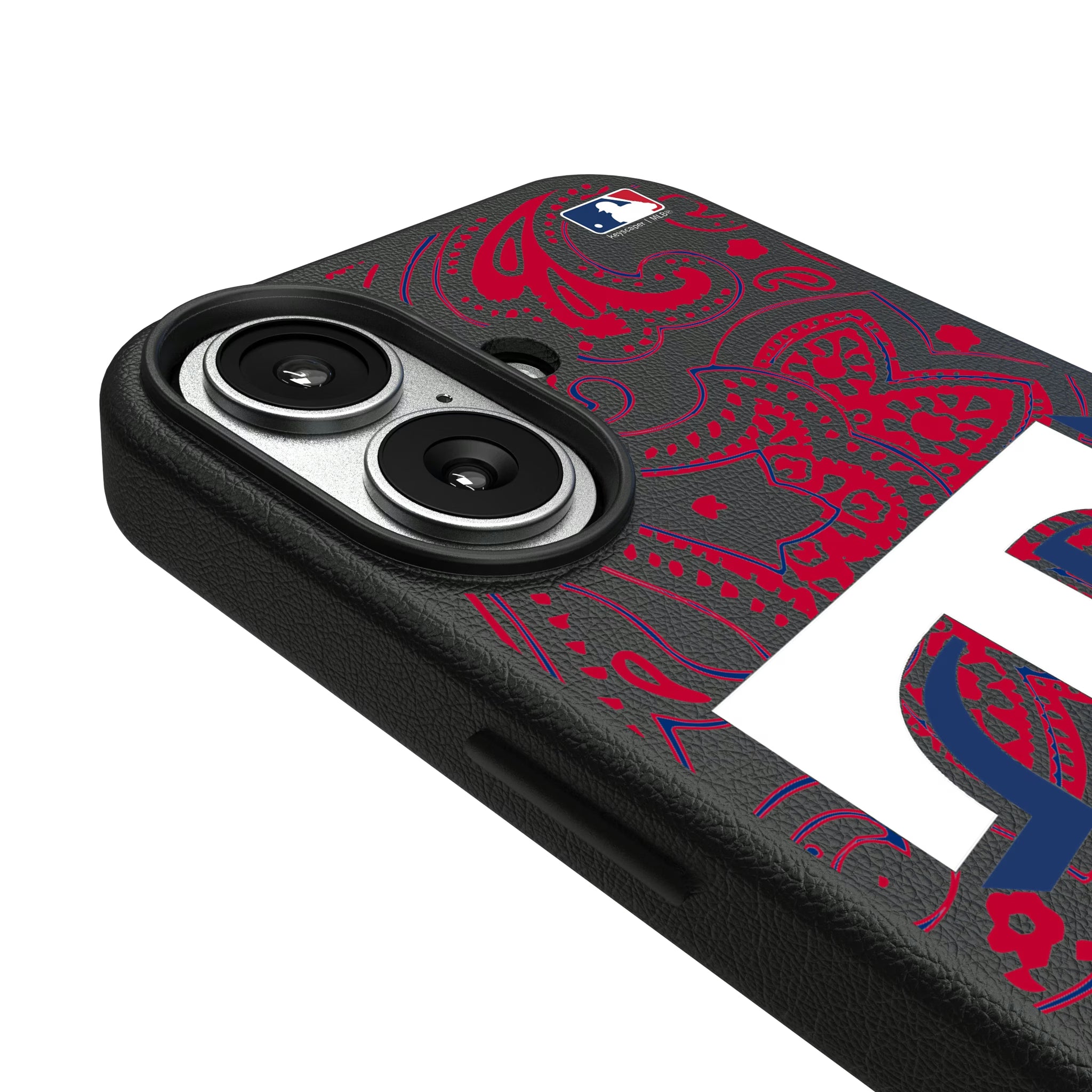 Texas Rangers Paisley iPhone MagSafe Compatible Phone Case for Apple iPhone - Detail#Device_iPhone 17