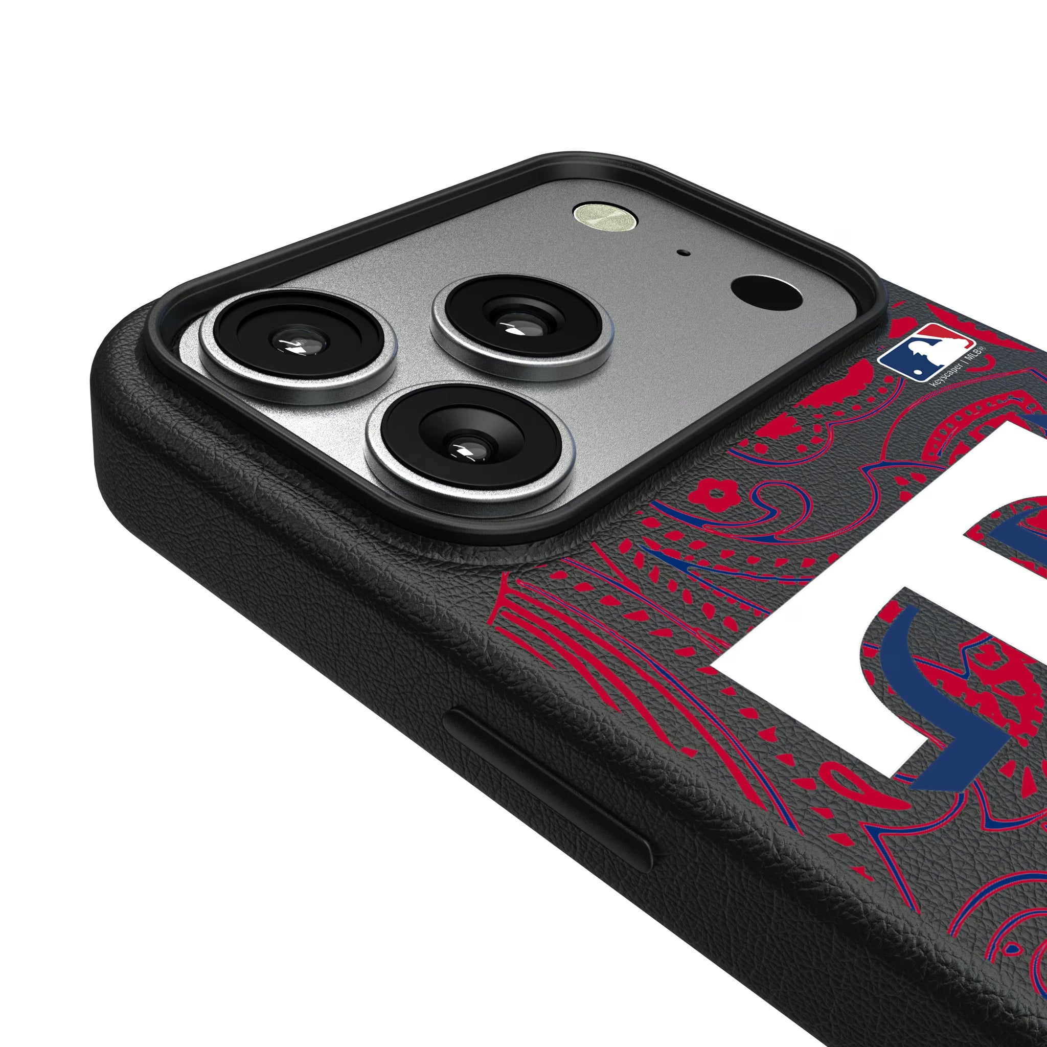 Texas Rangers Paisley iPhone MagSafe Compatible Phone Case for Apple iPhone - Detail#Device_iPhone 17 Pro