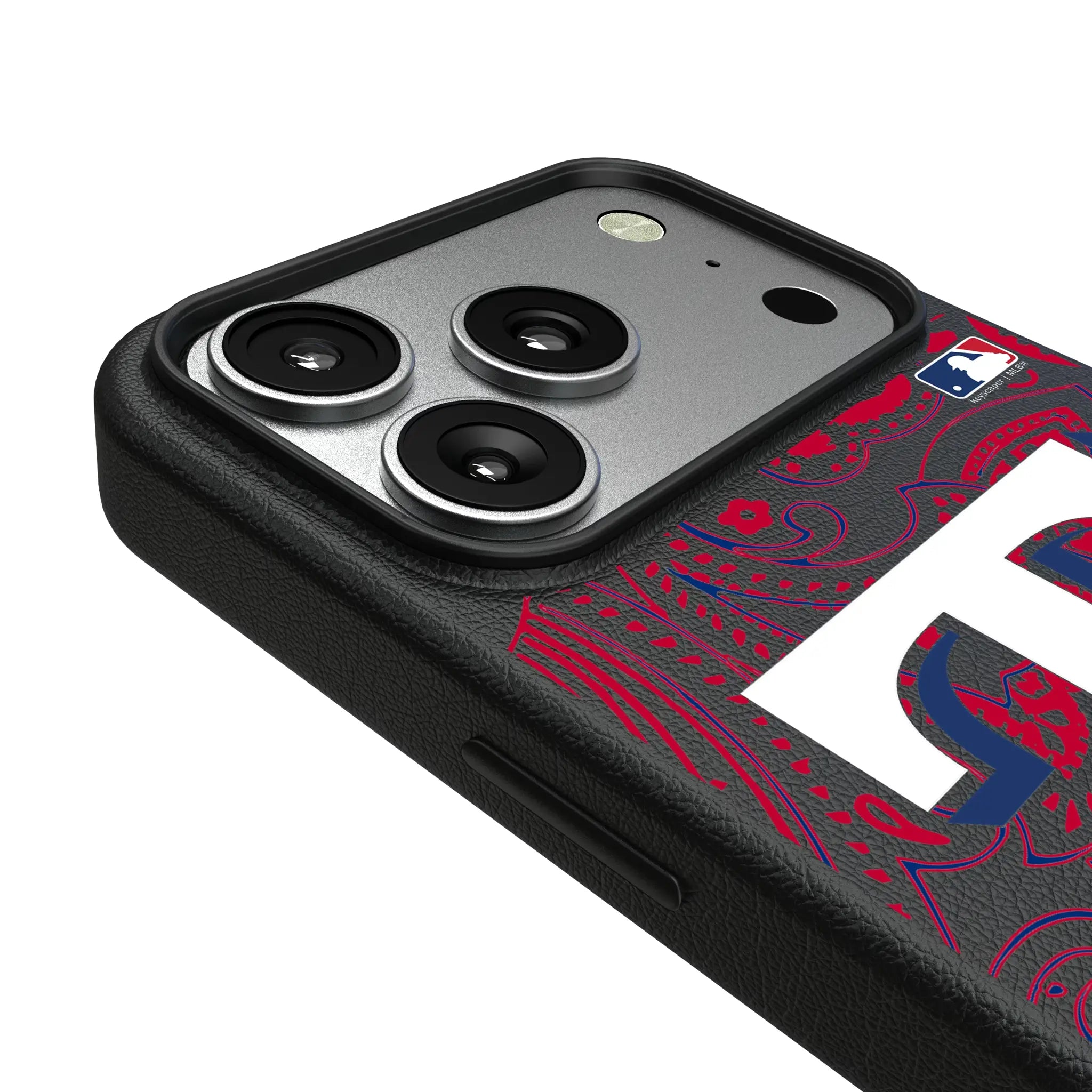 Texas Rangers Paisley iPhone MagSafe Compatible Phone Case for Apple iPhone - Detail#Device_iPhone 17 Pro