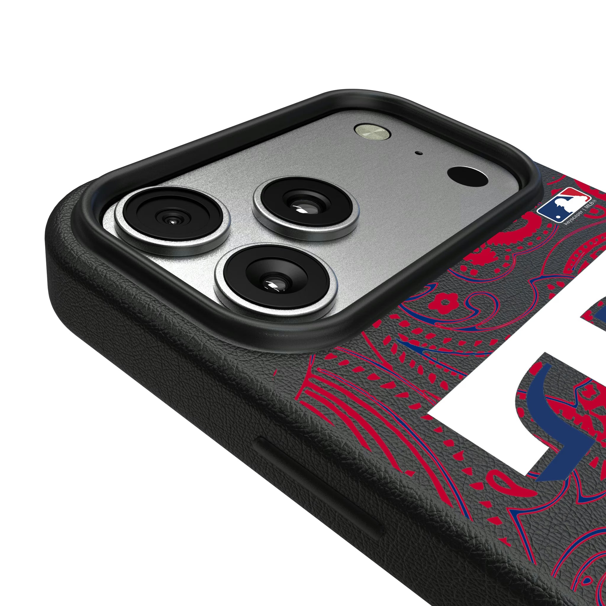 Texas Rangers Paisley iPhone MagSafe Compatible Phone Case for Apple iPhone - Detail#Device_iPhone 17 Pro Max