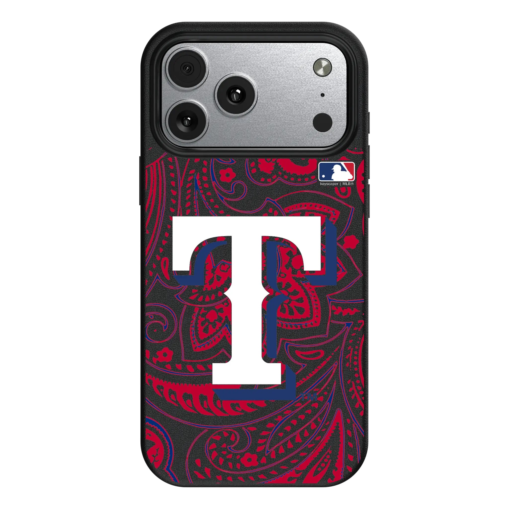 Texas Rangers Paisley iPhone MagSafe Compatible Phone Case for Apple iPhone#Device_iPhone 17 Pro Max
