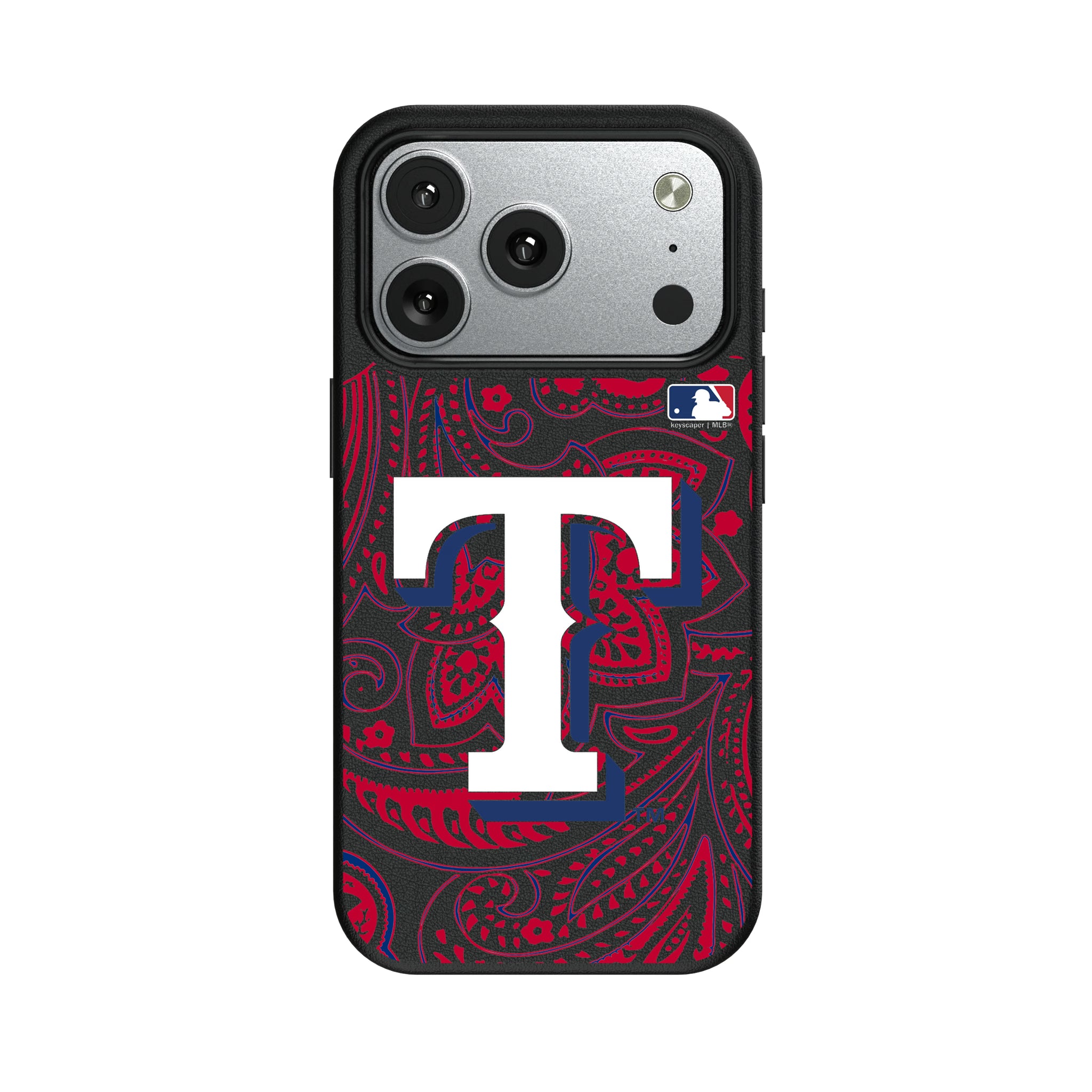 Texas Rangers Paisley iPhone MagSafe Compatible Phone Case for Apple iPhone#Device_iPhone 17 Pro