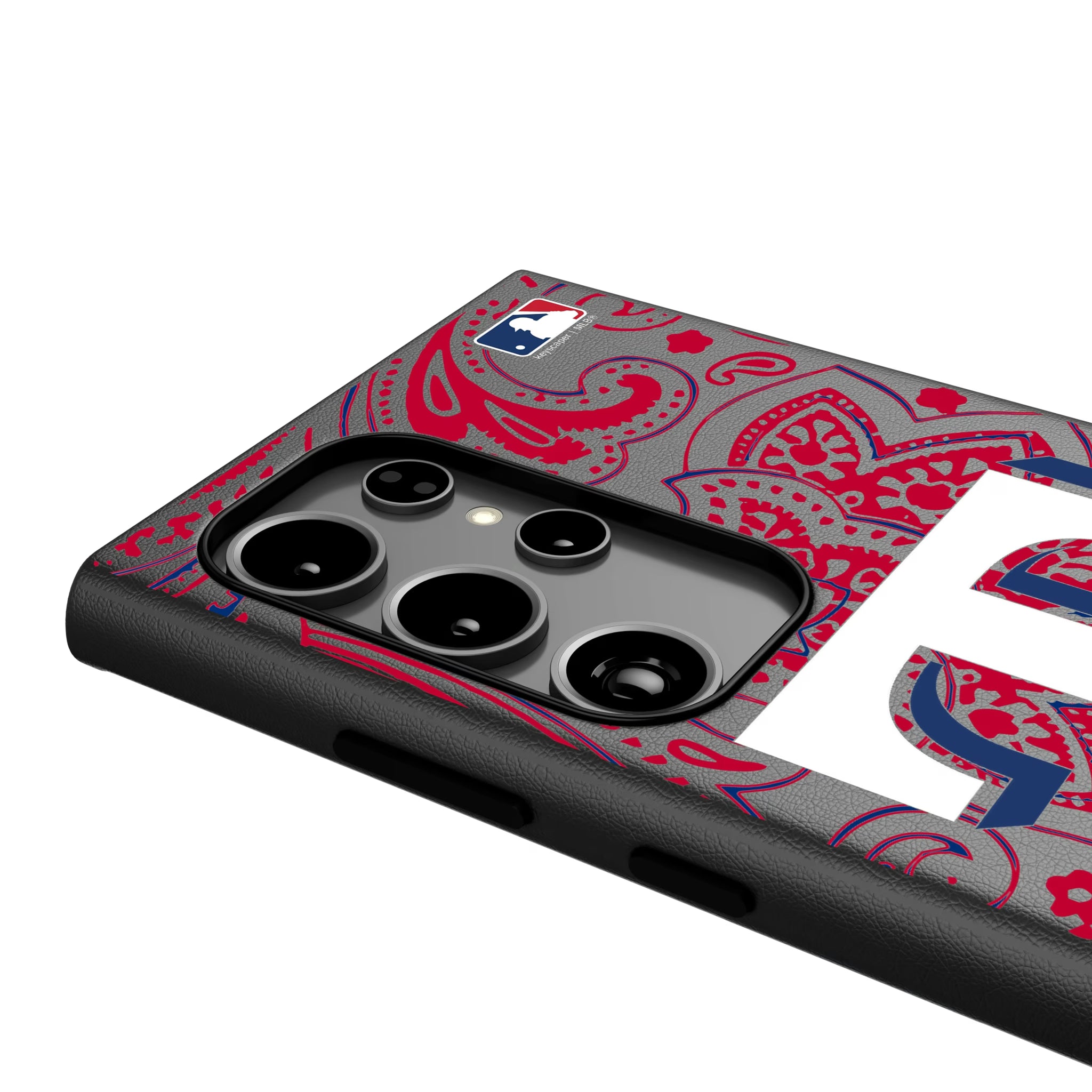 Texas Rangers Paisley Galaxy MagSafe Compatible Phone Case for Samsung Galaxy - Detail
