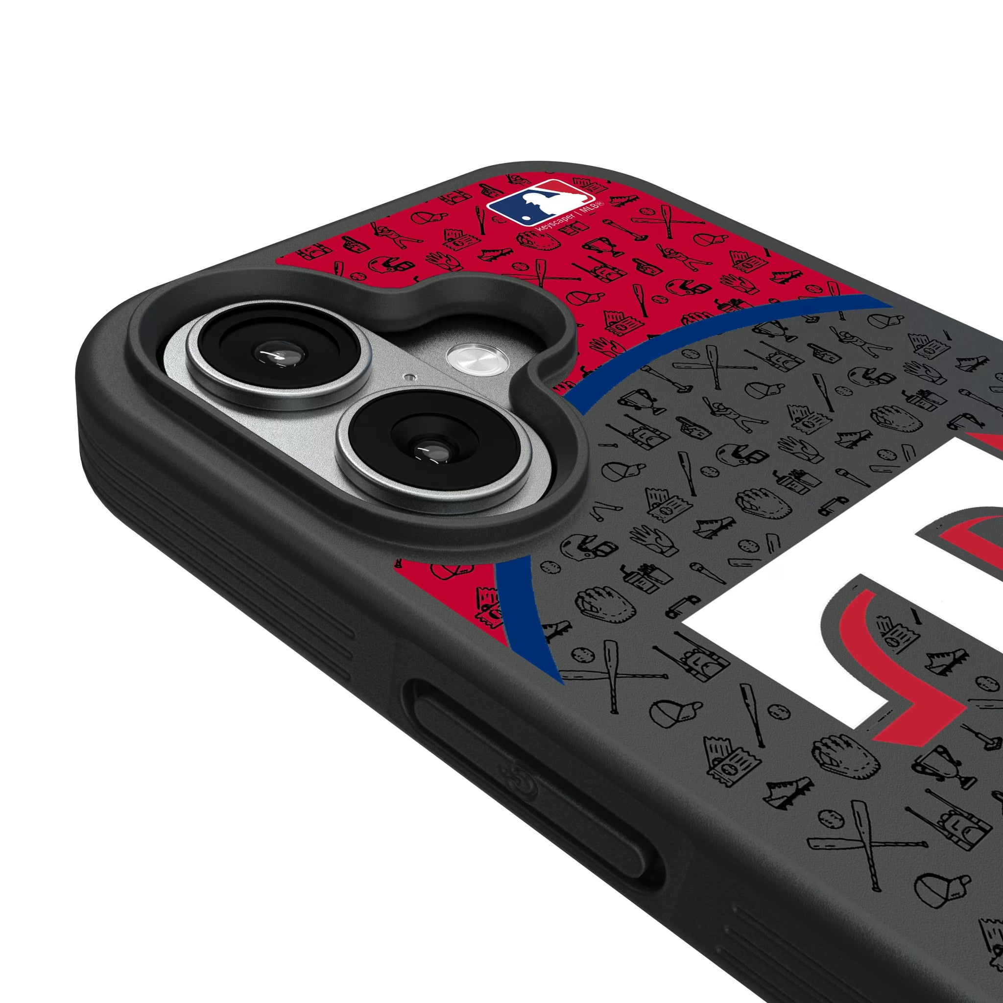 Texas Rangers Personalized Circle iPhone Bump Phone Case for Apple iPhone - Detail#Device_iPhone 17