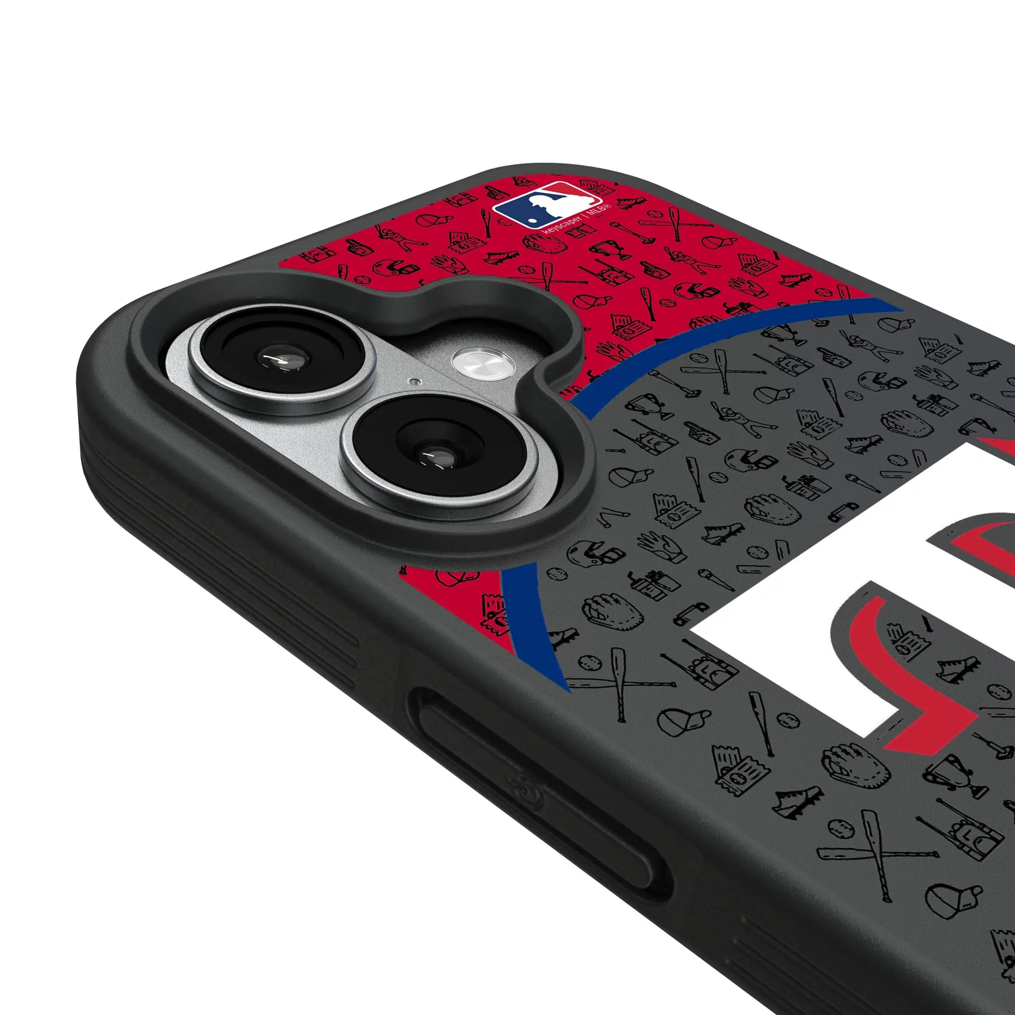 Texas Rangers Personalized Circle iPhone Bump Phone Case for Apple iPhone - Detail#Device_iPhone 17