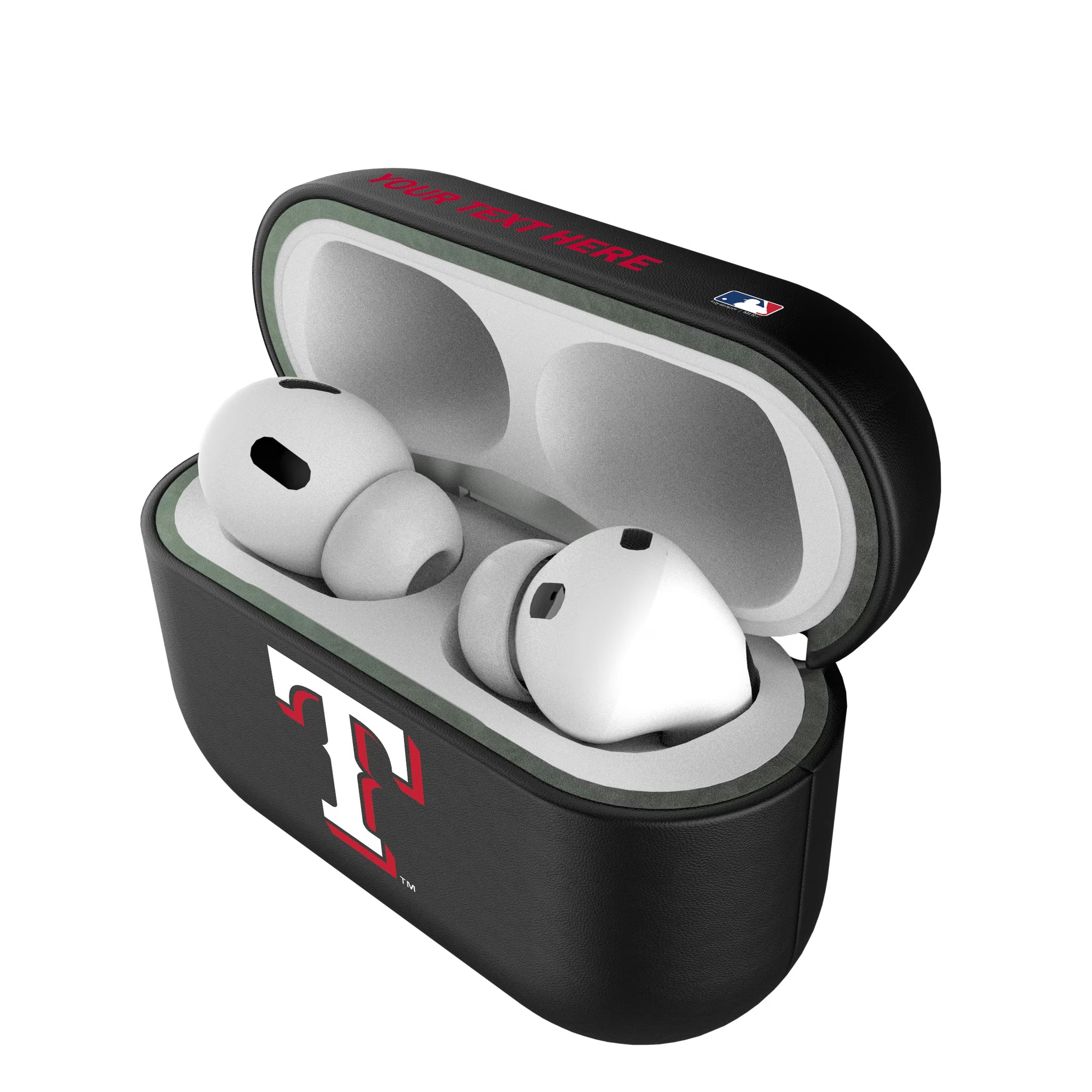 Texas Rangers Personalized Insignia AirPods AirPod Case Cover#Device_AirPods Pro 1st Gen