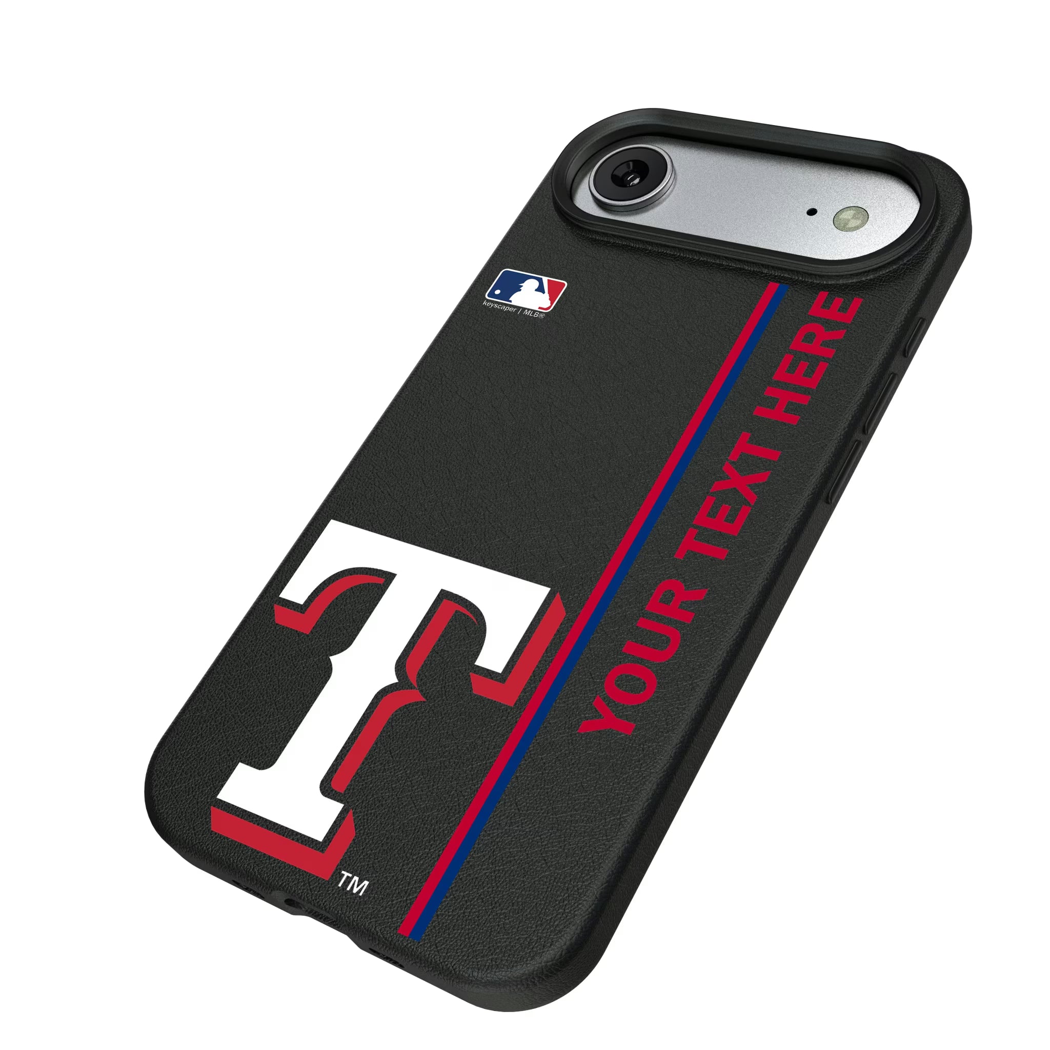 Texas Rangers Personalized Sidebard iPhone MagSafe Compatible Phone Case for Apple iPhone - Isometric View#Device_iPhone Air