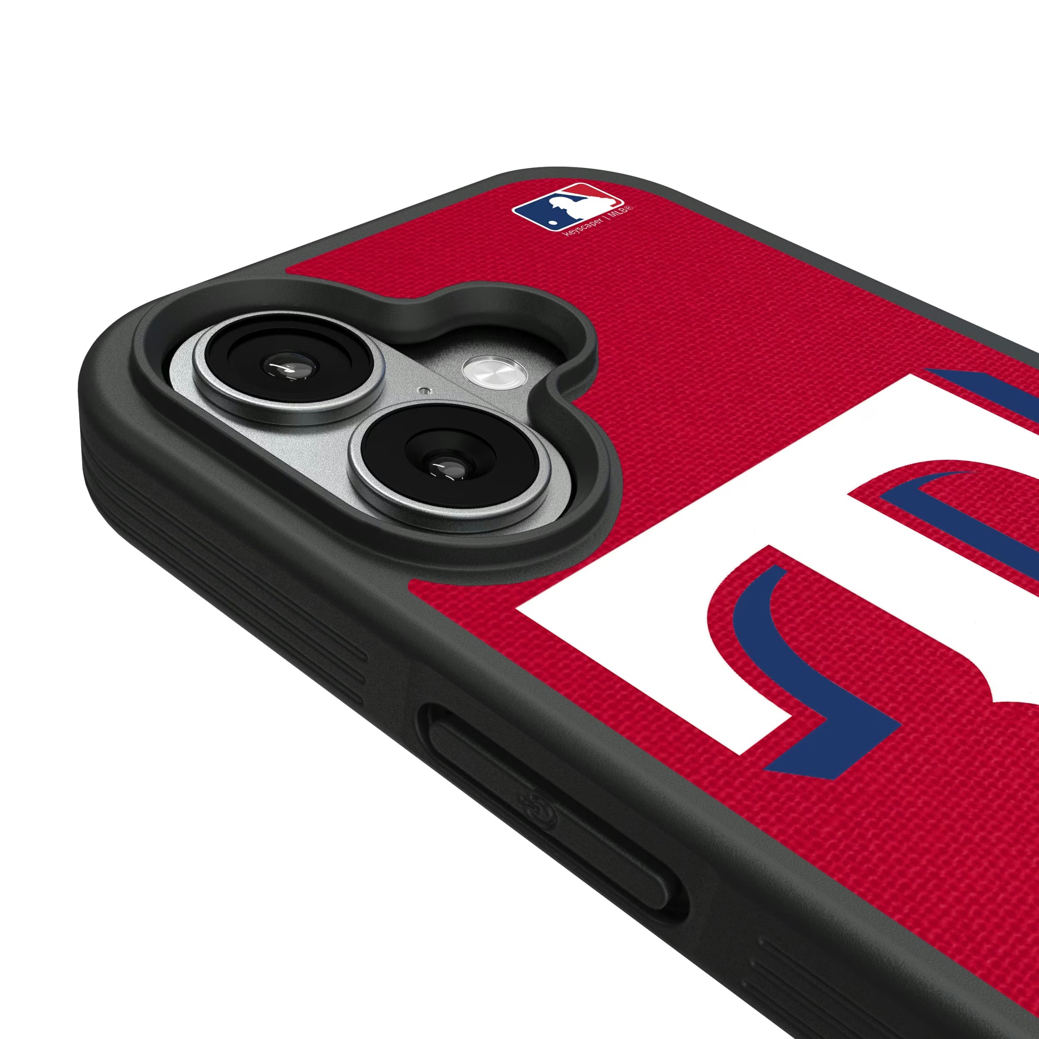 Texas Rangers Personalized Stripe iPhone Bump Phone Case for Apple iPhone - Detail#Device_iPhone 17