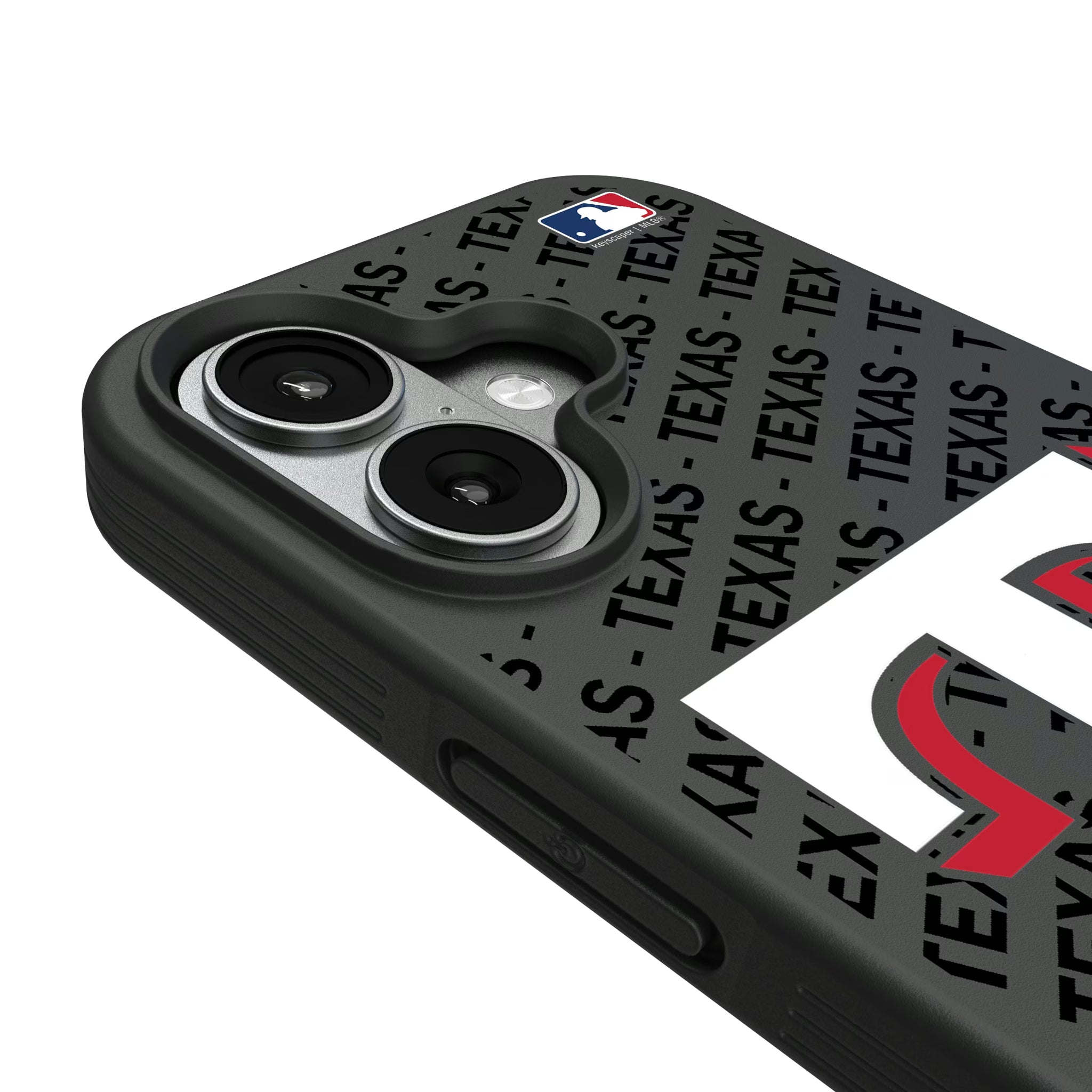 Texas Rangers Personalized Tilt iPhone Bump Phone Case for Apple iPhone - Detail#Device_iPhone 17