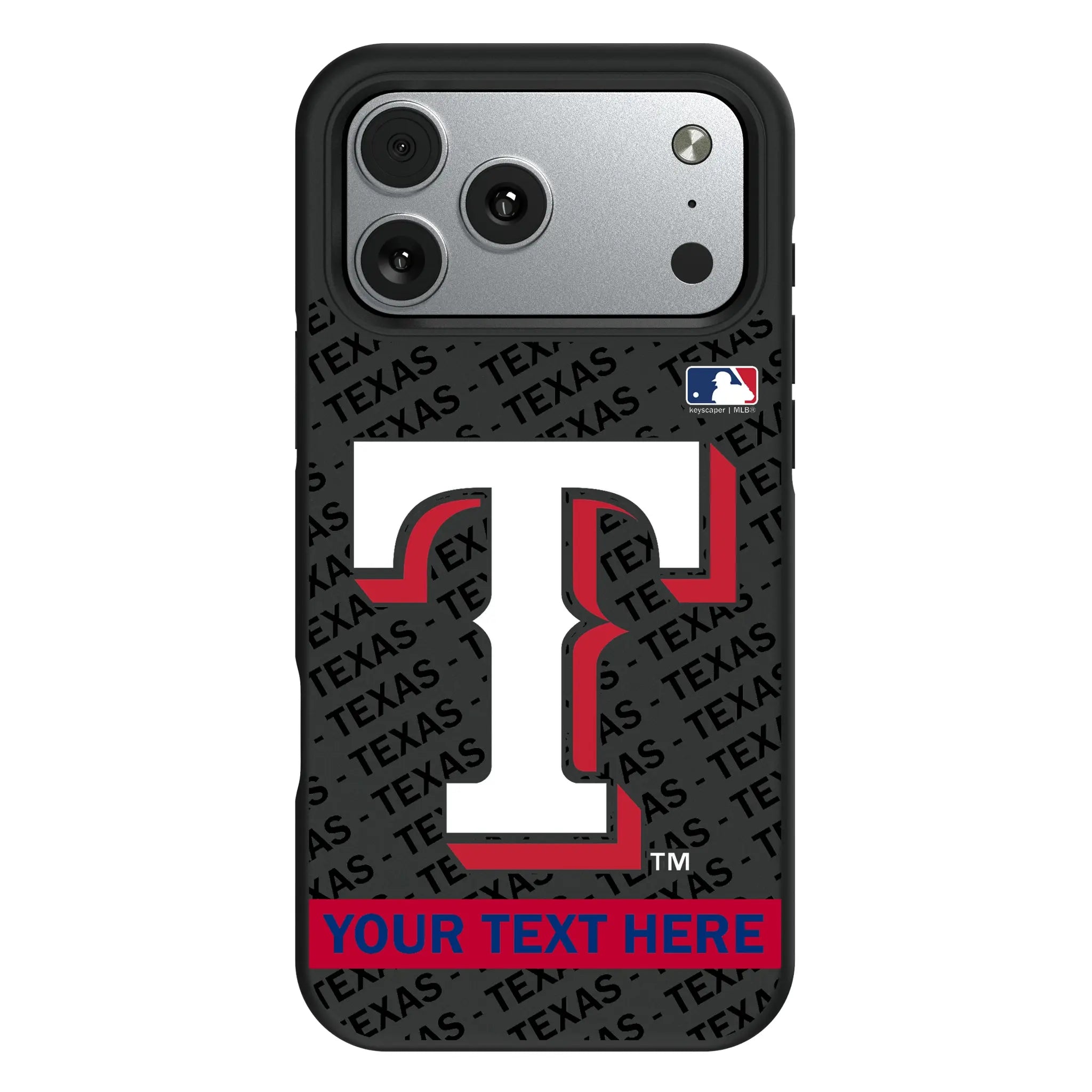 Texas Rangers Personalized Tilt iPhone Bump Phone Case for Apple iPhone#Device_iPhone 17 Pro Max