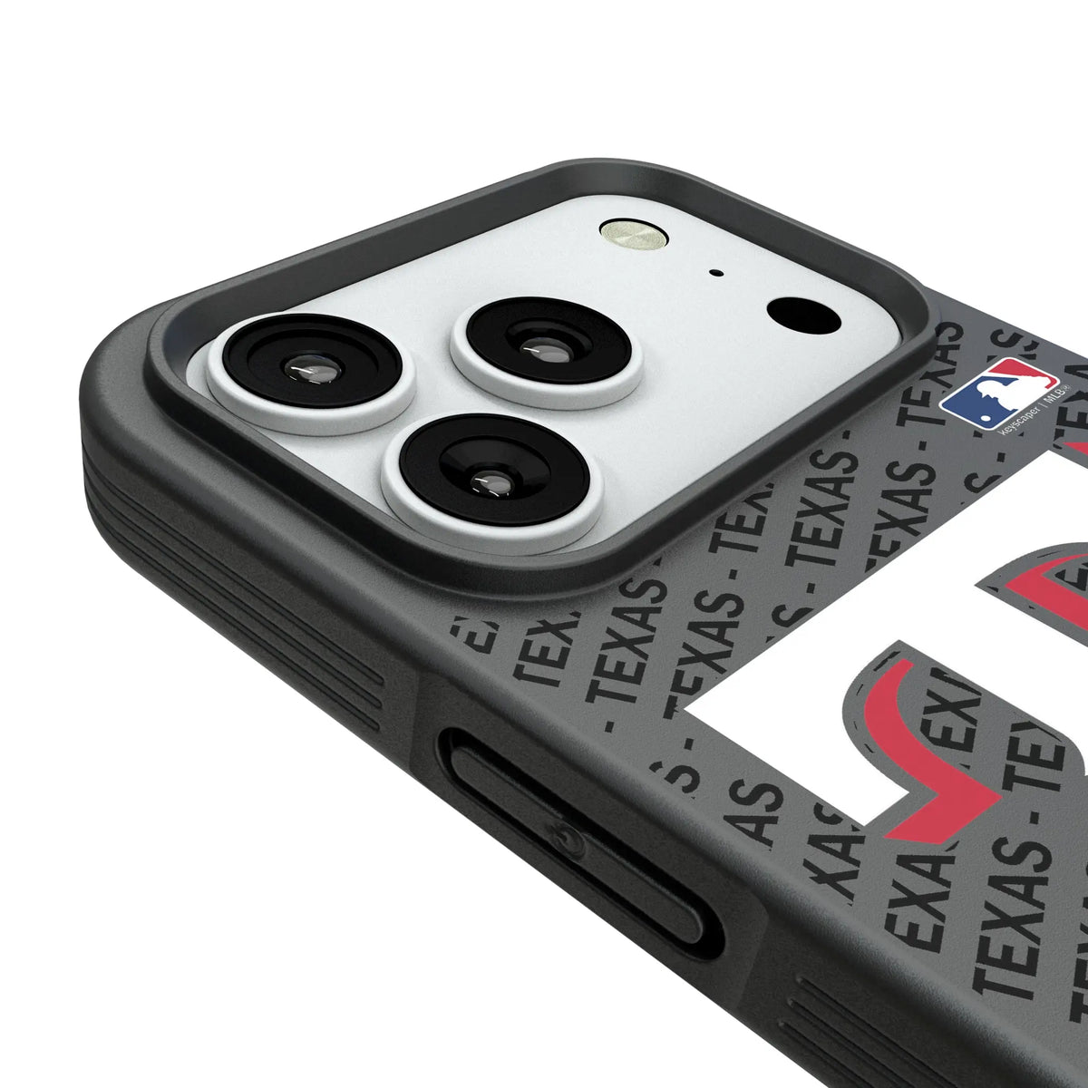 Texas Rangers Personalized Tilt iPhone Bump Phone Case for Apple iPhone - Detail#Device_iPhone 18 Pro
