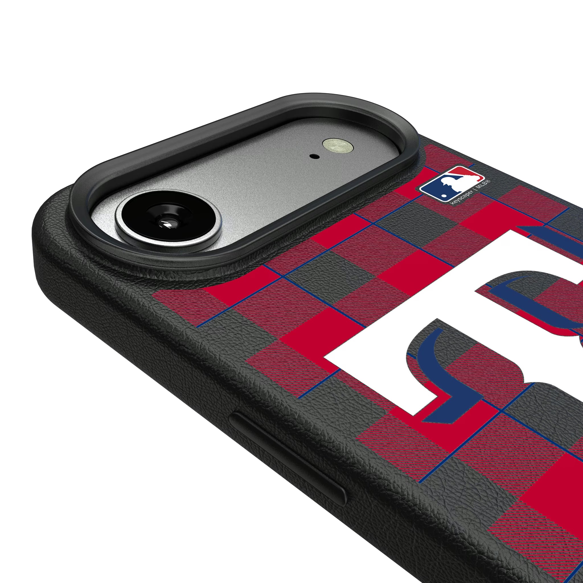 Texas Rangers Plaid iPhone MagSafe Compatible Phone Case for Apple iPhone - Detail#Device_iPhone Air