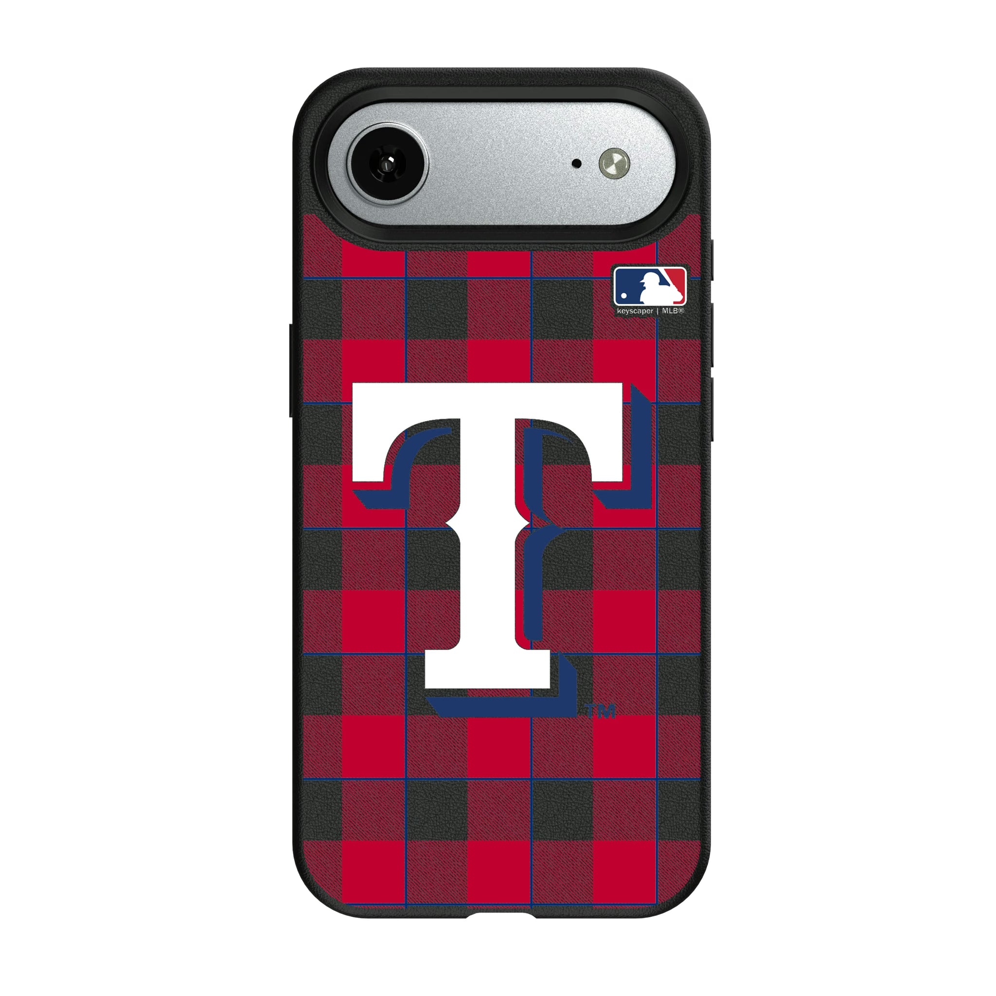 Texas Rangers Plaid iPhone MagSafe Compatible Phone Case for Apple iPhone#Device_iPhone Air
