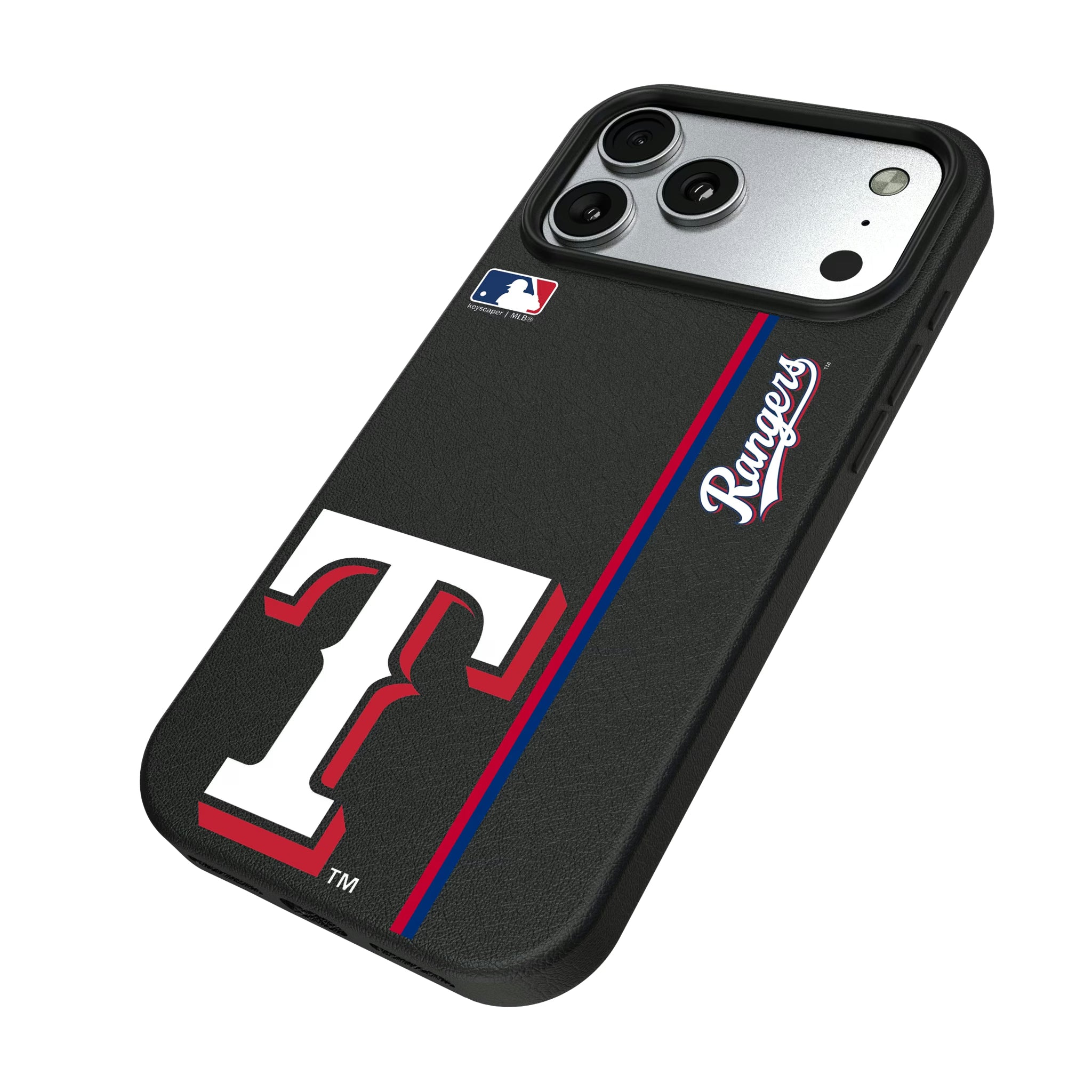 Texas Rangers Sidebar iPhone MagSafe Compatible Phone Case for Apple iPhone - Isometric View#Device_iPhone 17 Pro Max