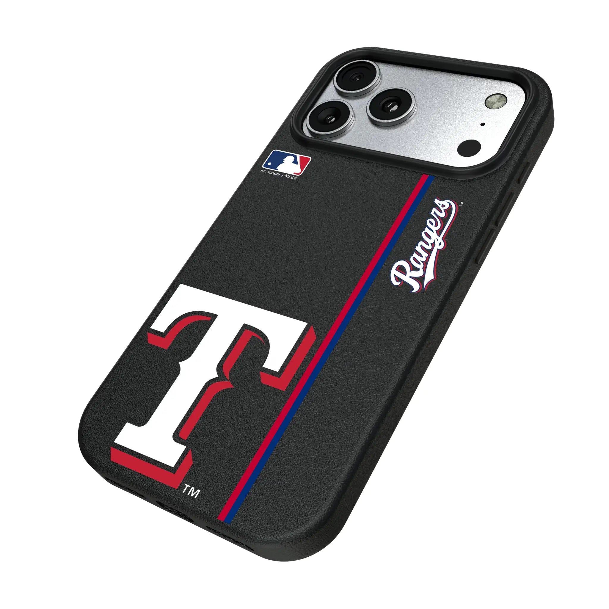 Texas Rangers Sidebar iPhone MagSafe Compatible Phone Case for Apple iPhone - Isometric View#Device_iPhone 17 Pro Max