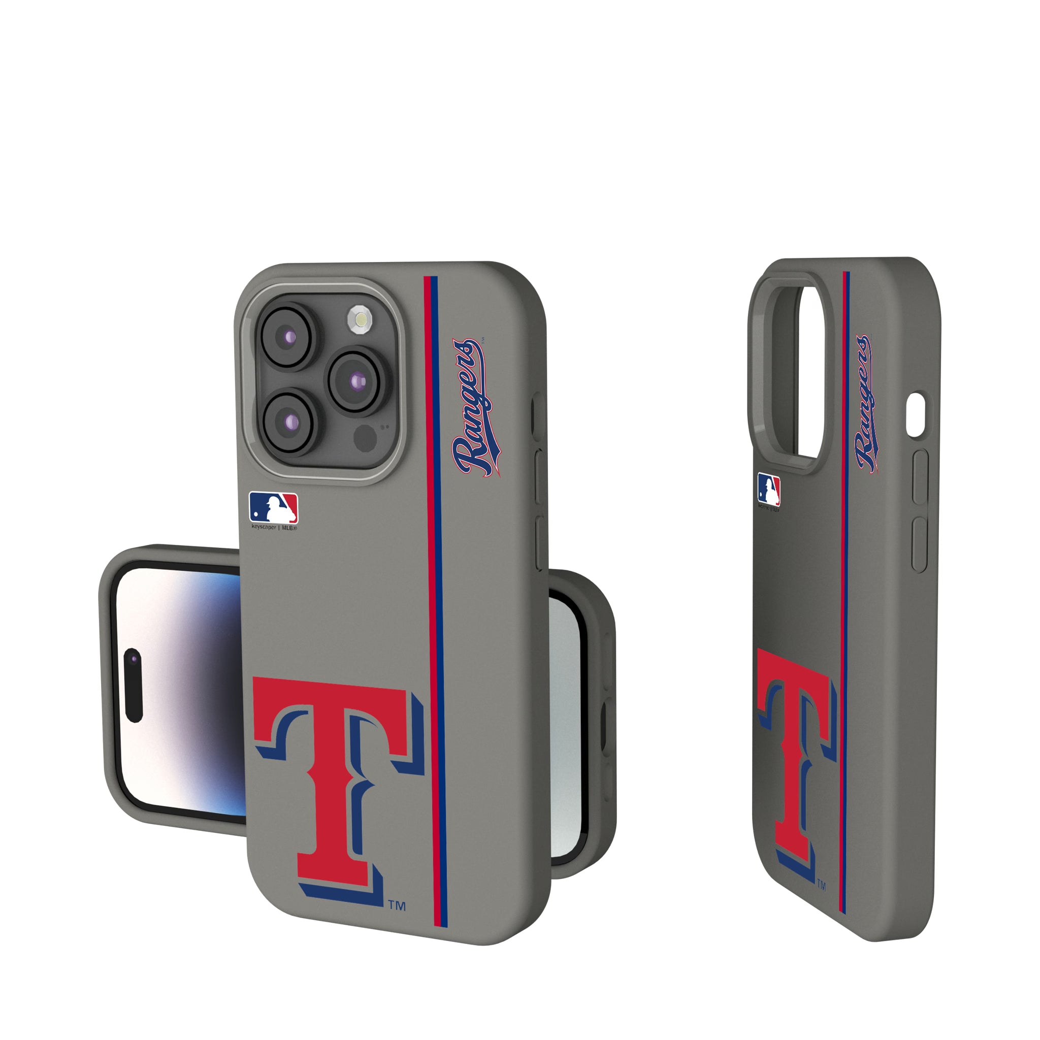 Texas Rangers Sidebar iPhone Soft Touch Phone Case for Apple iPhone