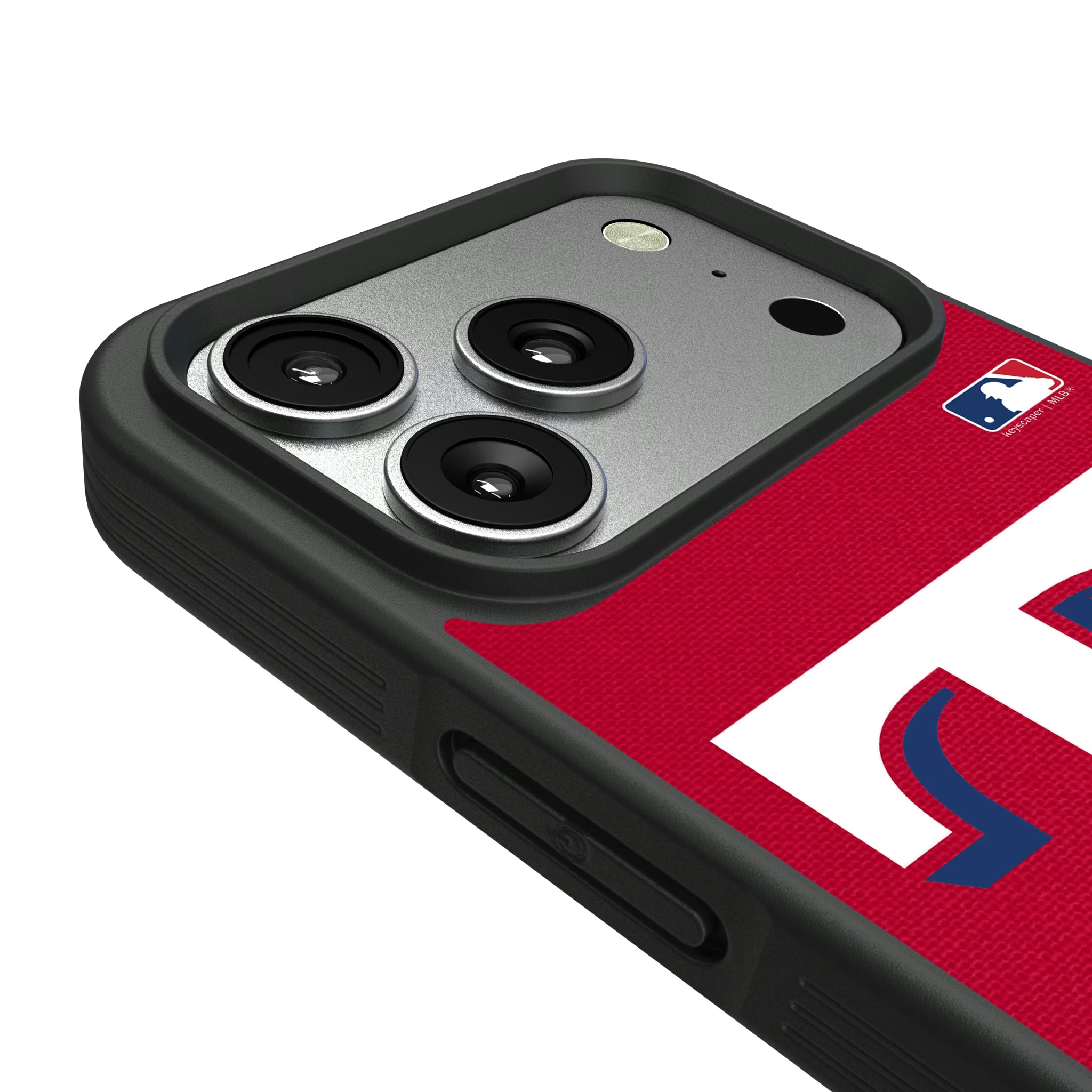Texas Rangers Solid iPhone Bump Phone Case for Apple iPhone - Detail#Device_iPhone 17 Pro