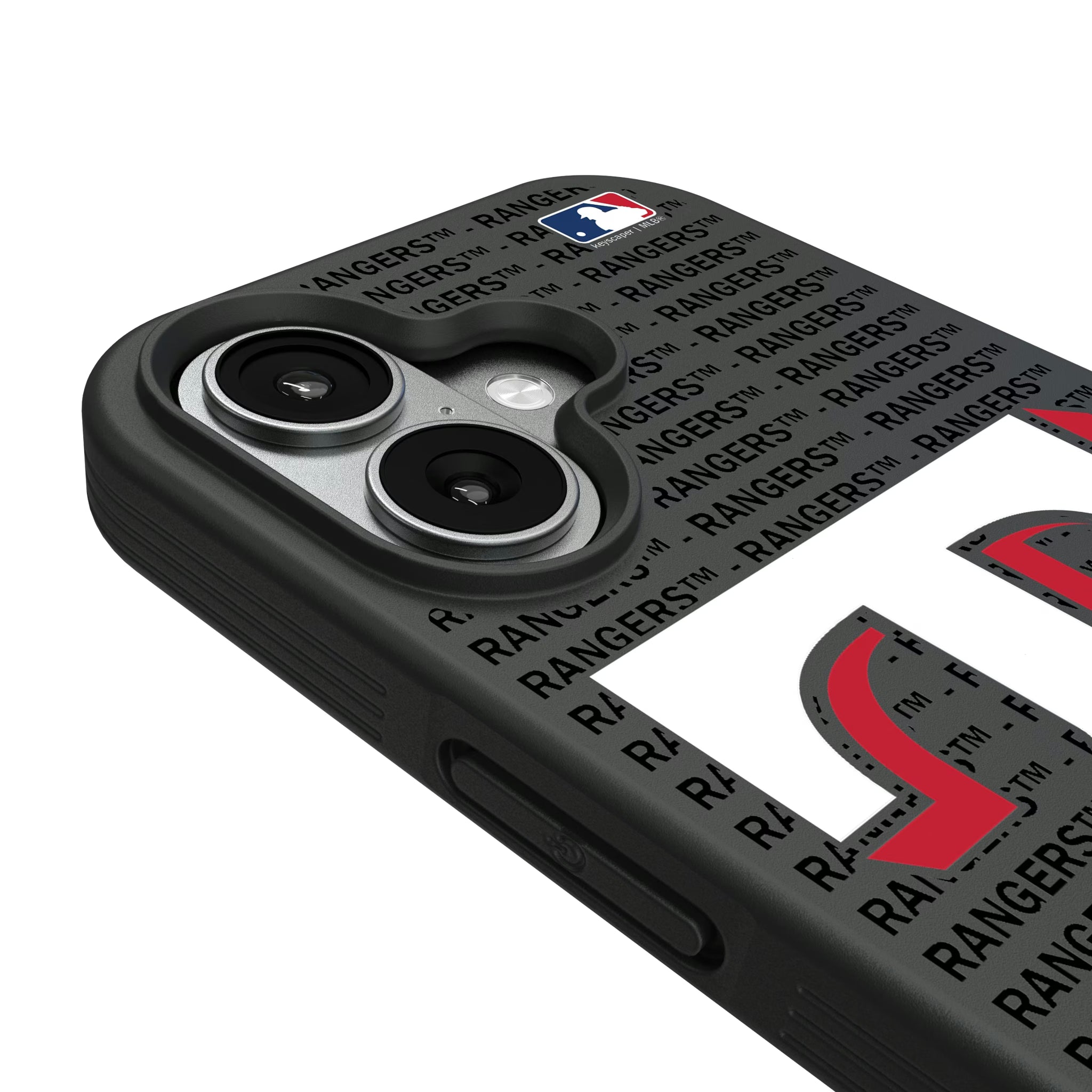 Texas Rangers Text Backdrop iPhone Bump Phone Case for Apple iPhone - Detail#Device_iPhone 17