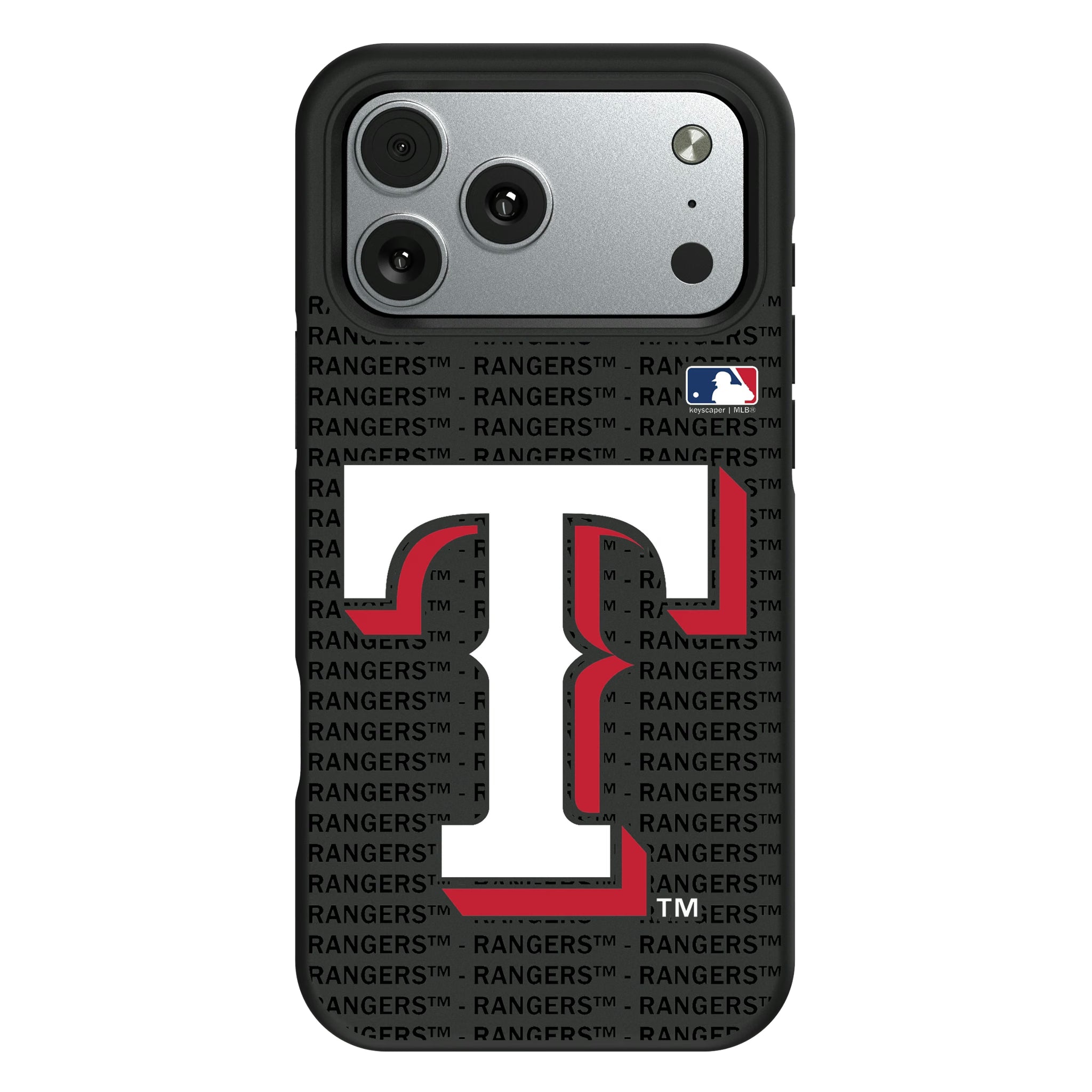 Texas Rangers Text Backdrop iPhone Bump Phone Case for Apple iPhone#Device_iPhone 17 Pro Max