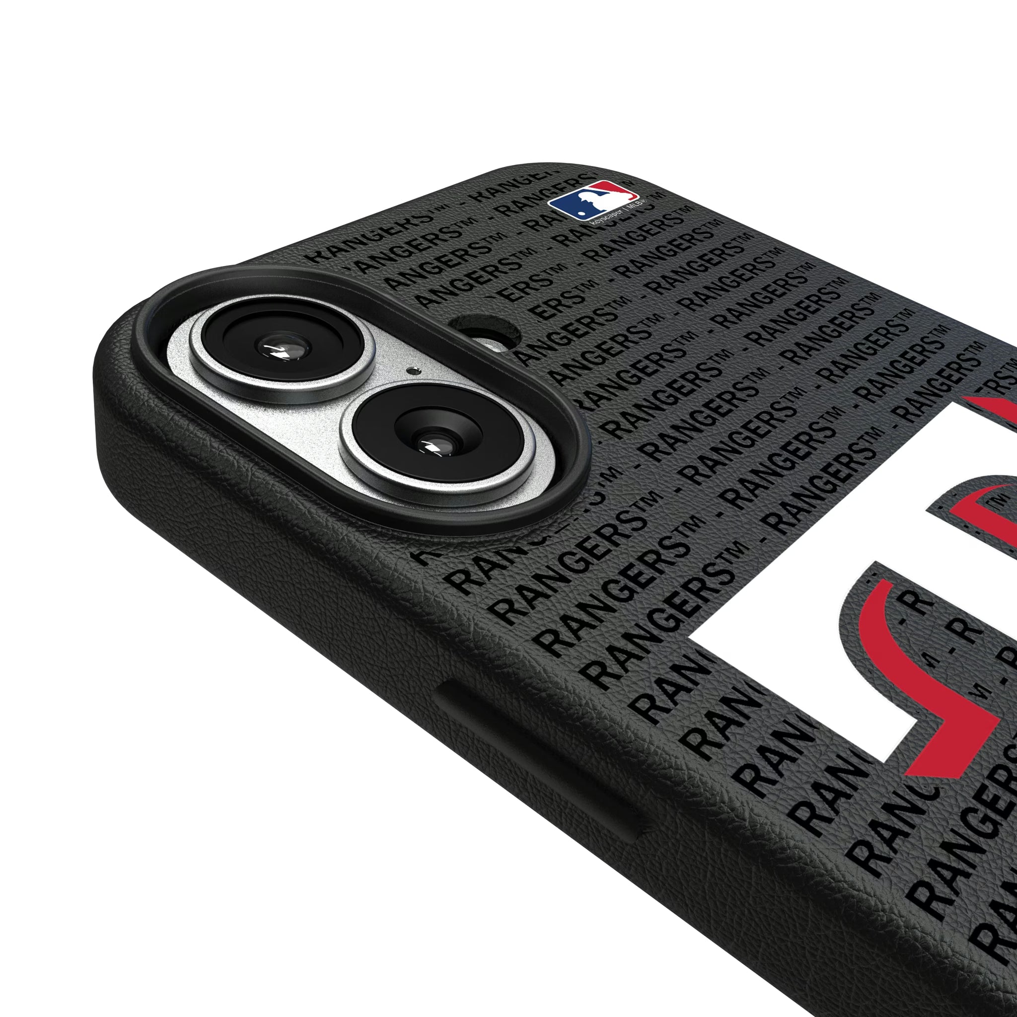 Texas Rangers Text Backdrop iPhone MagSafe Compatible Phone Case for Apple iPhone - Detail#Device_iPhone 17
