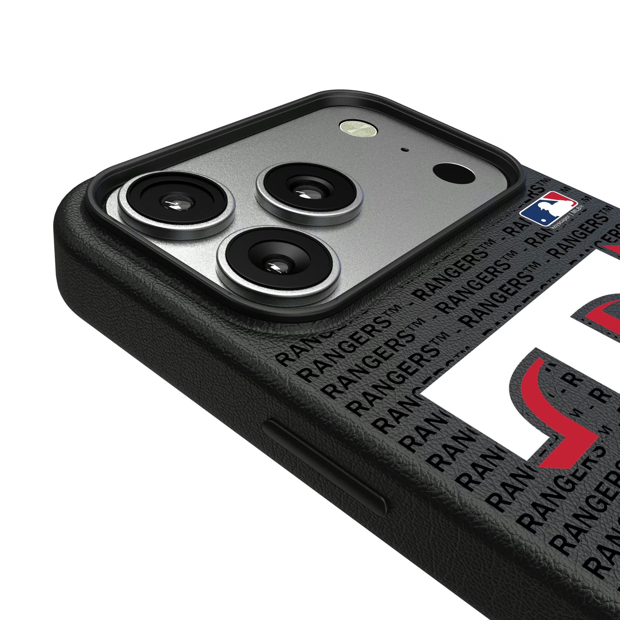 Texas Rangers Text Backdrop iPhone MagSafe Compatible Phone Case for Apple iPhone - Detail#Device_iPhone 17 Pro