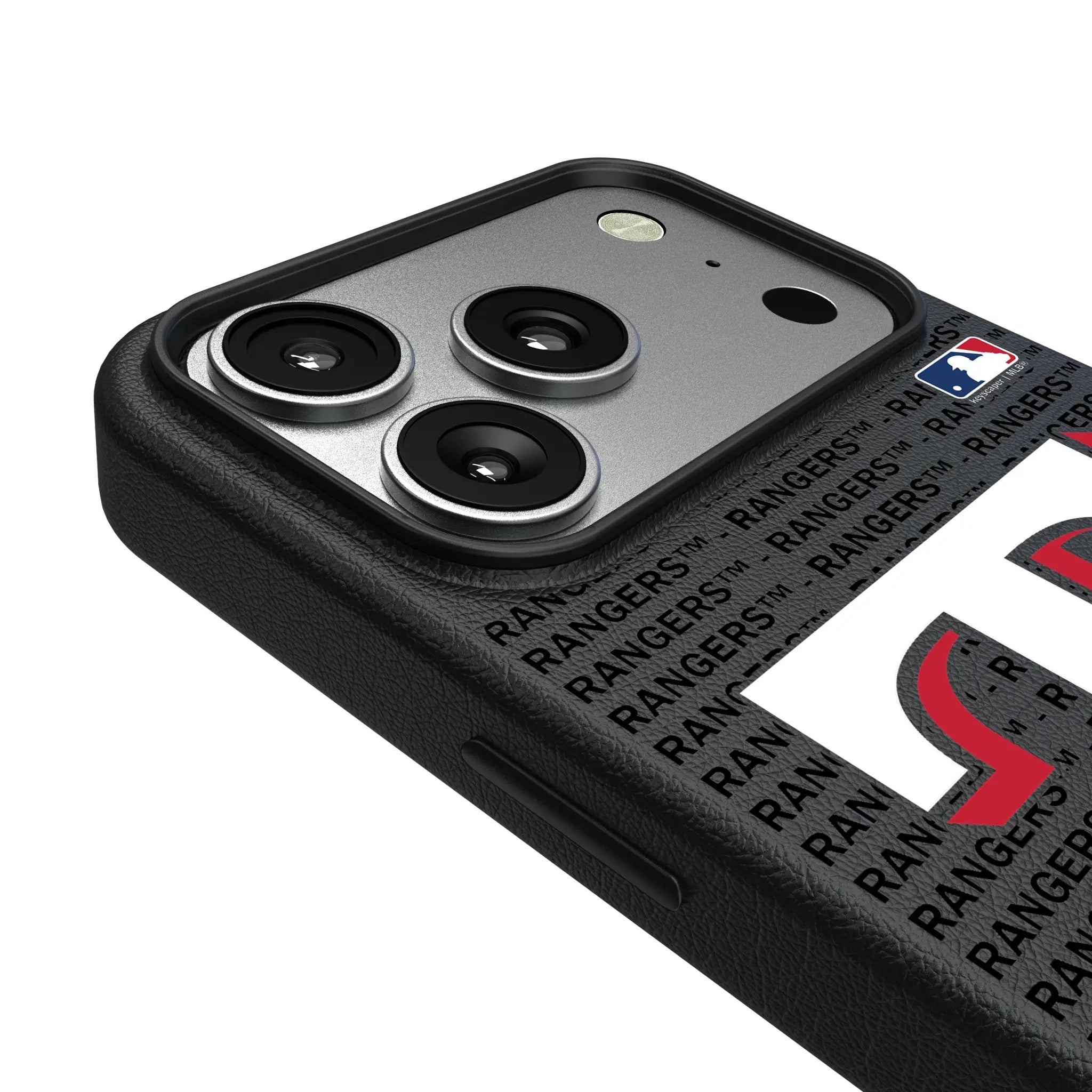 Texas Rangers Text Backdrop iPhone MagSafe Compatible Phone Case for Apple iPhone - Detail#Device_iPhone 17 Pro