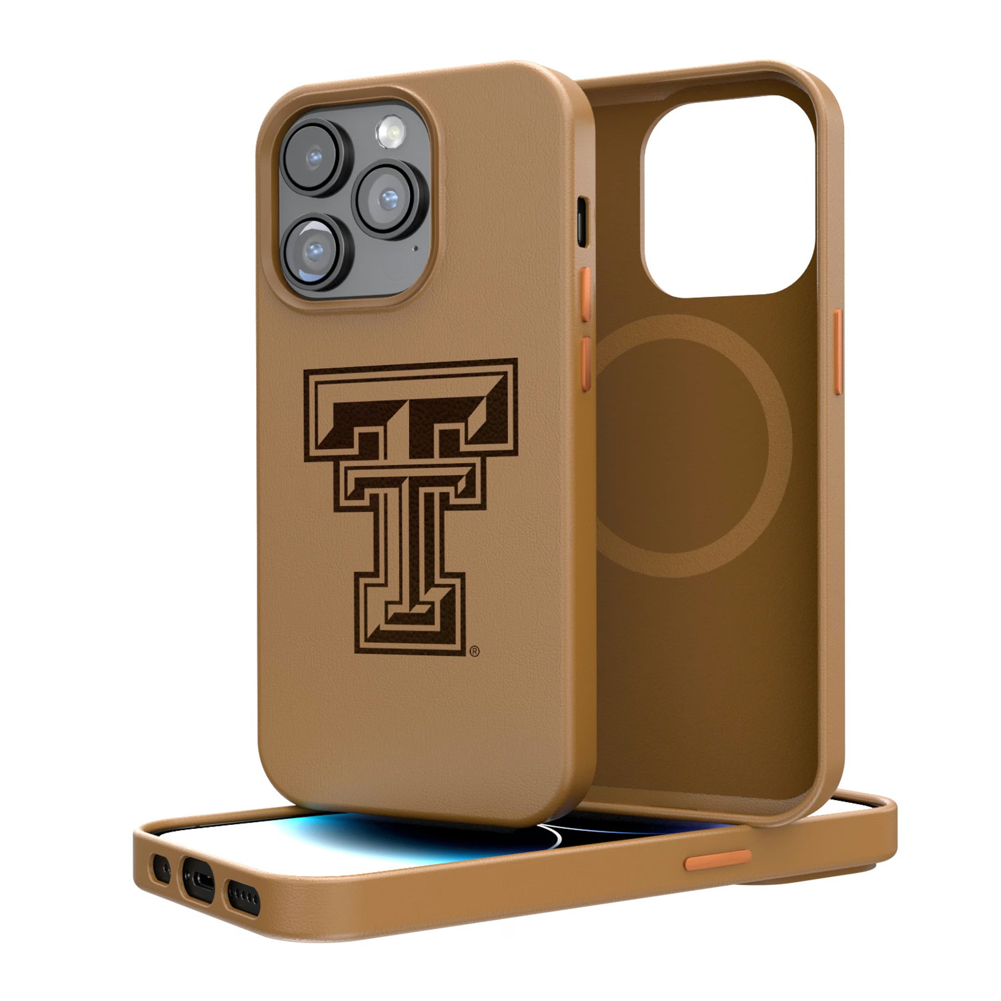 Texas Tech Red Raiders Burn iPhone MagSafe Compatible Phone Case for Apple iPhone
